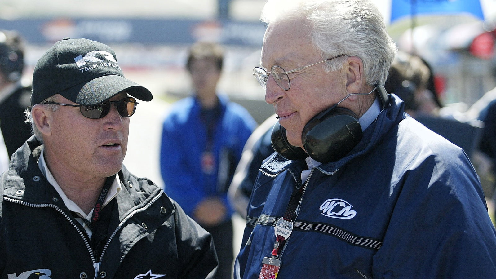 Bob MacLean and Kenny Roberts