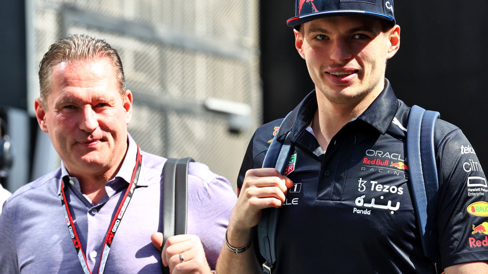 Jos and Max Verstappen