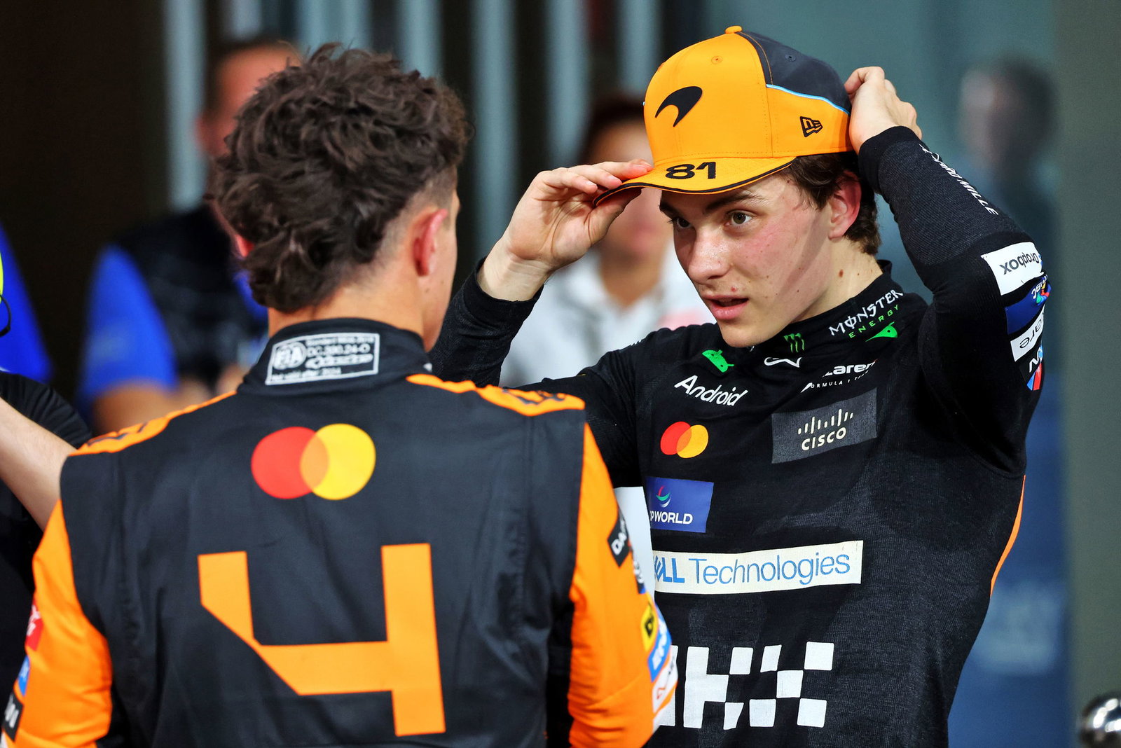 Oscar Piastri and Lando Norris