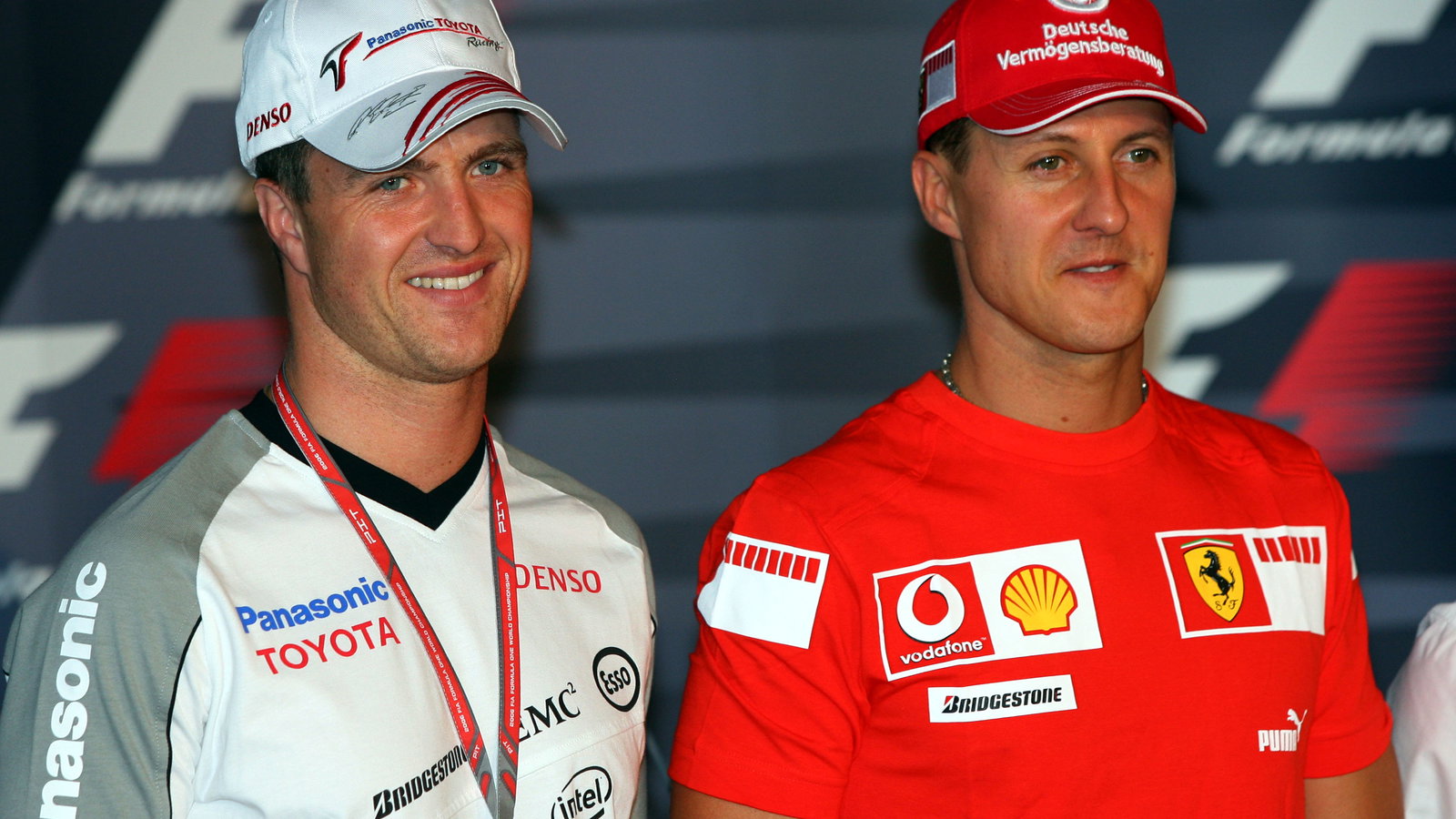 Ralf and Michael Schumacher competed in F1 at the same time