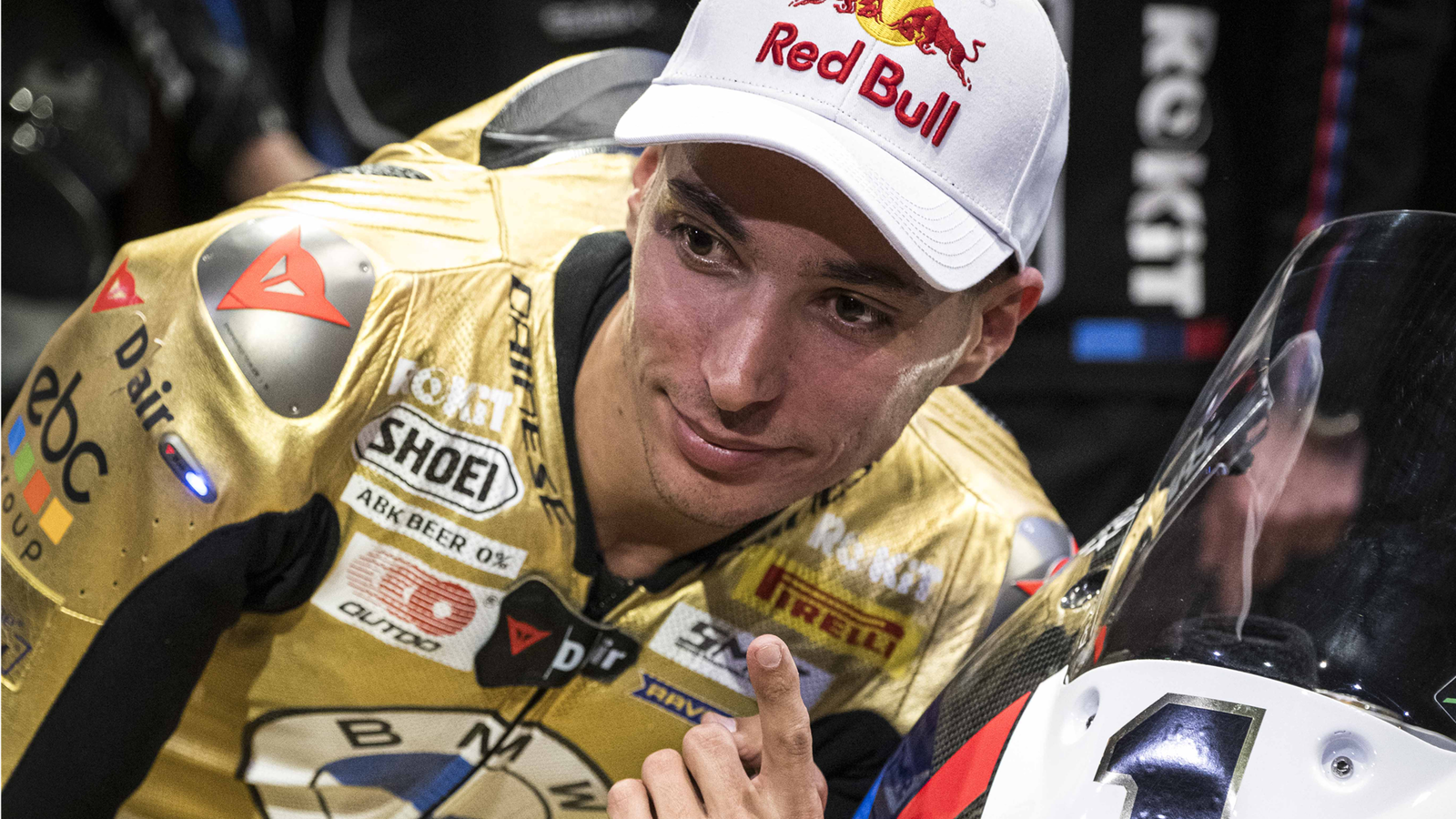 Toprak Razgatlioglu, 2025 BMW WorldSBK launch. Credit: BMW.