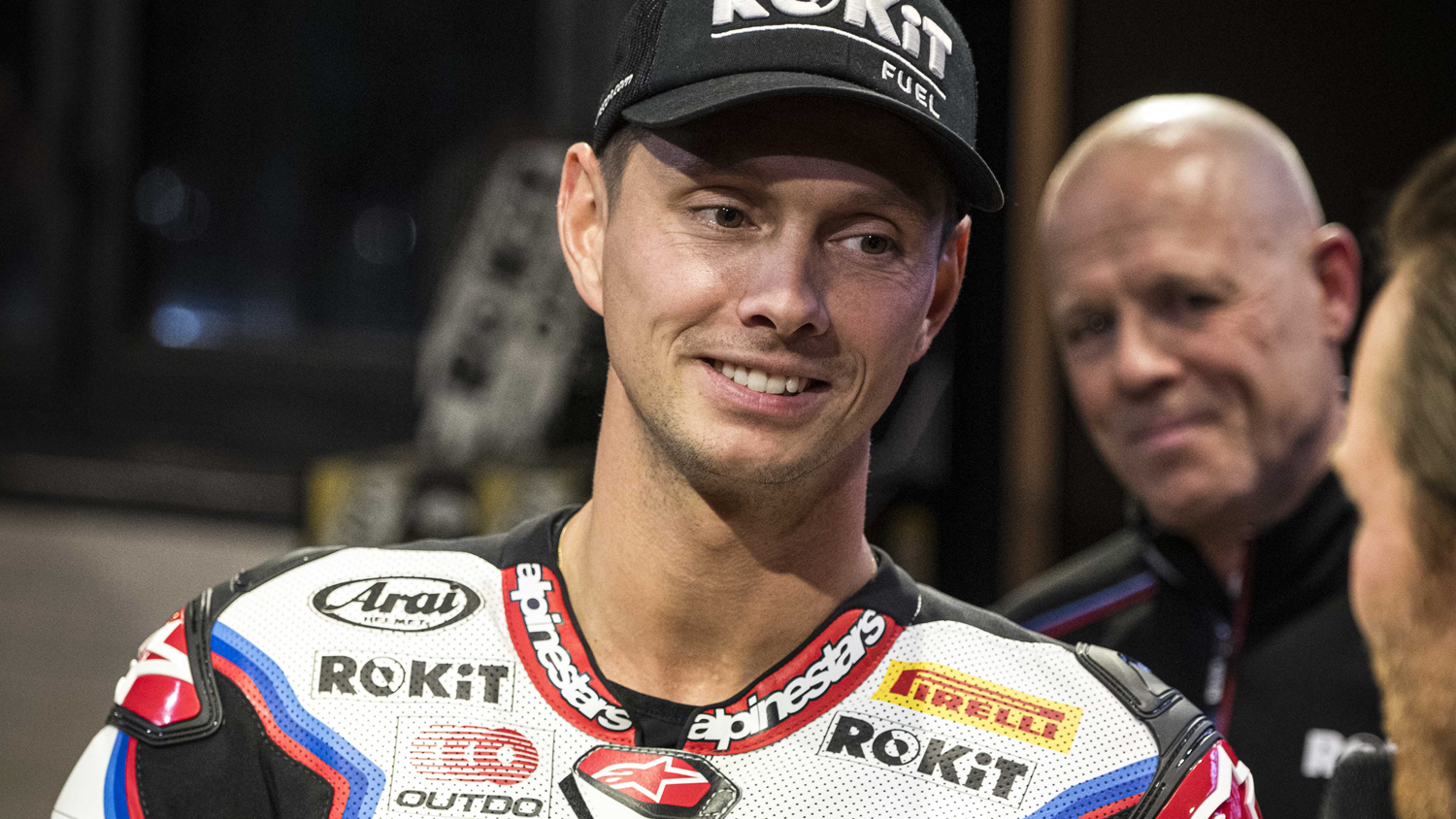 Michael van der Mark, 2025 BMW WorldSBK team launch. Credit: BMW.