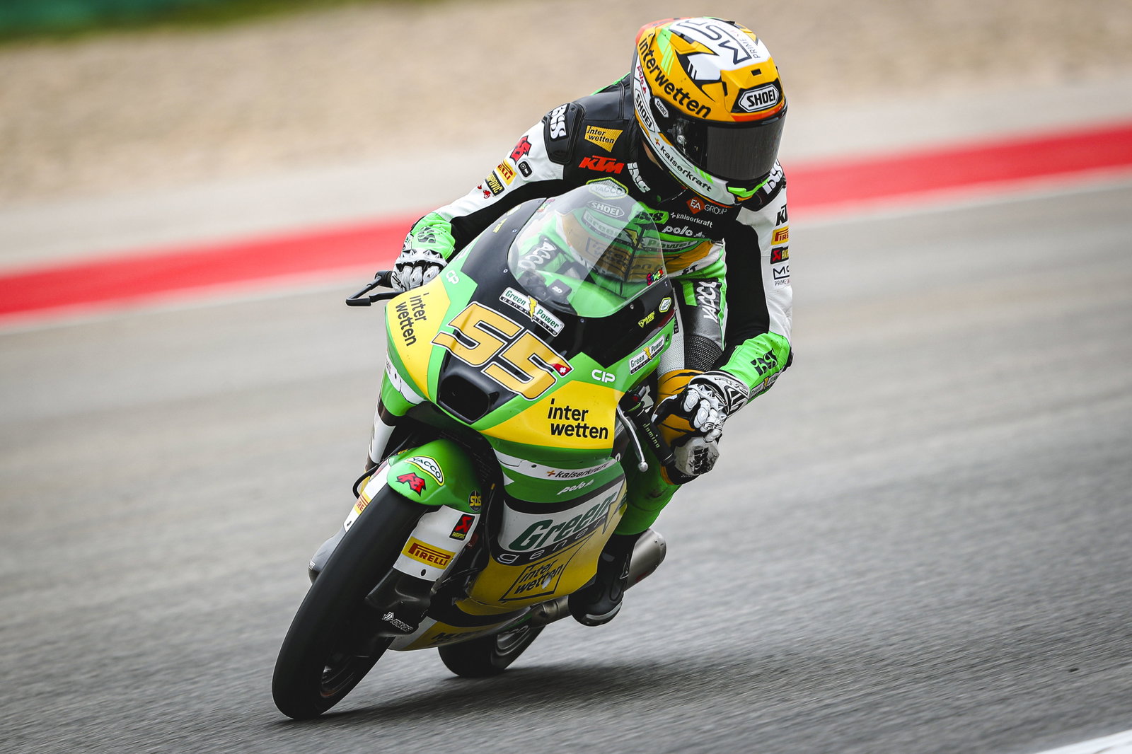 Noah Dettwiler, 2024 Moto3 Portuguese Grand Prix. Credit: Gold and Goose.