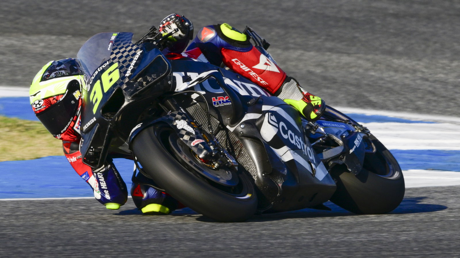 Joan Mir, 2025 Buriram MotoGP Test. Credit: Gold and Goose.