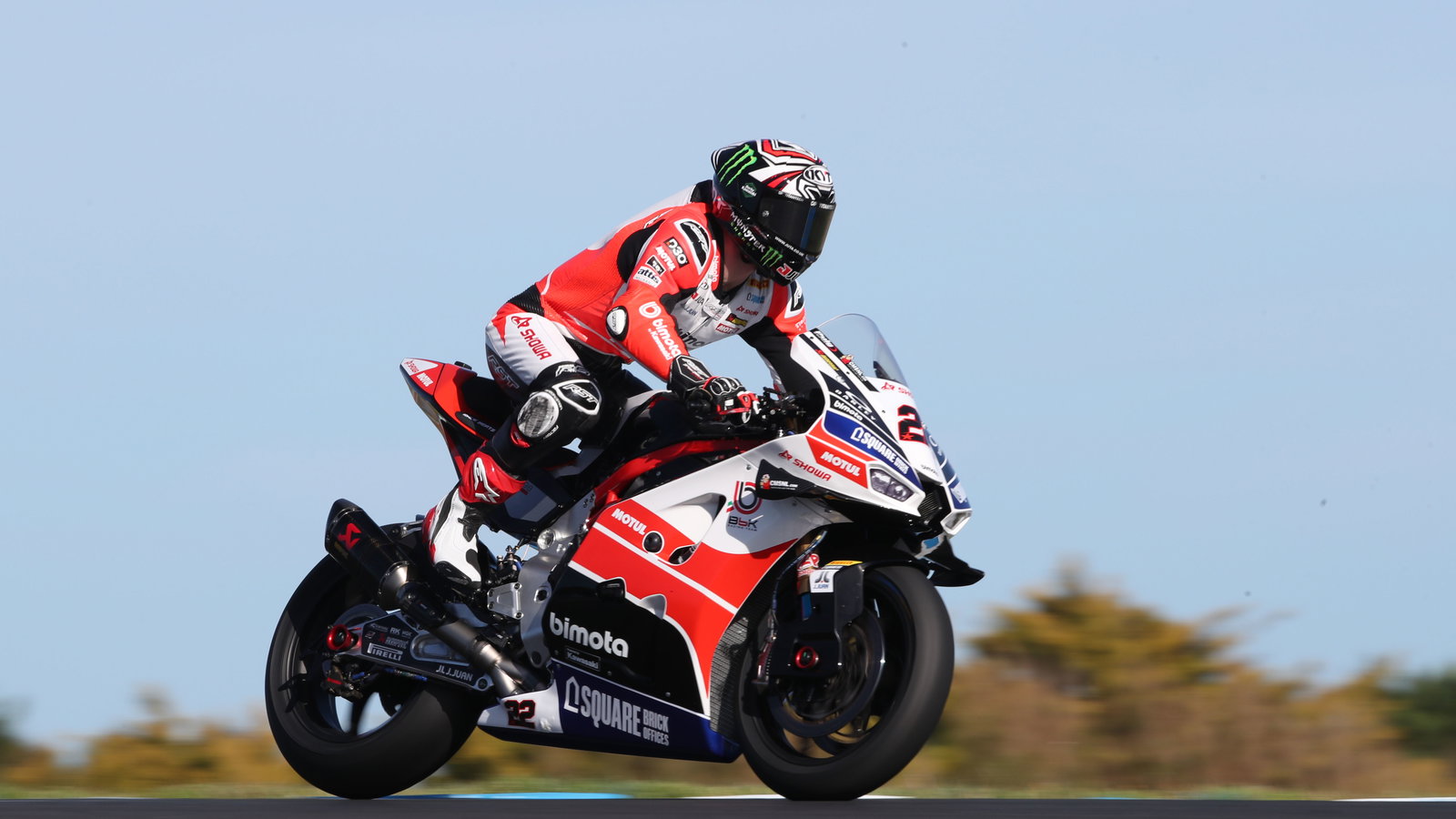 Alex Lowes, 2025 WorldSBK Phillip Island Test. Credit: Gold and Goose.