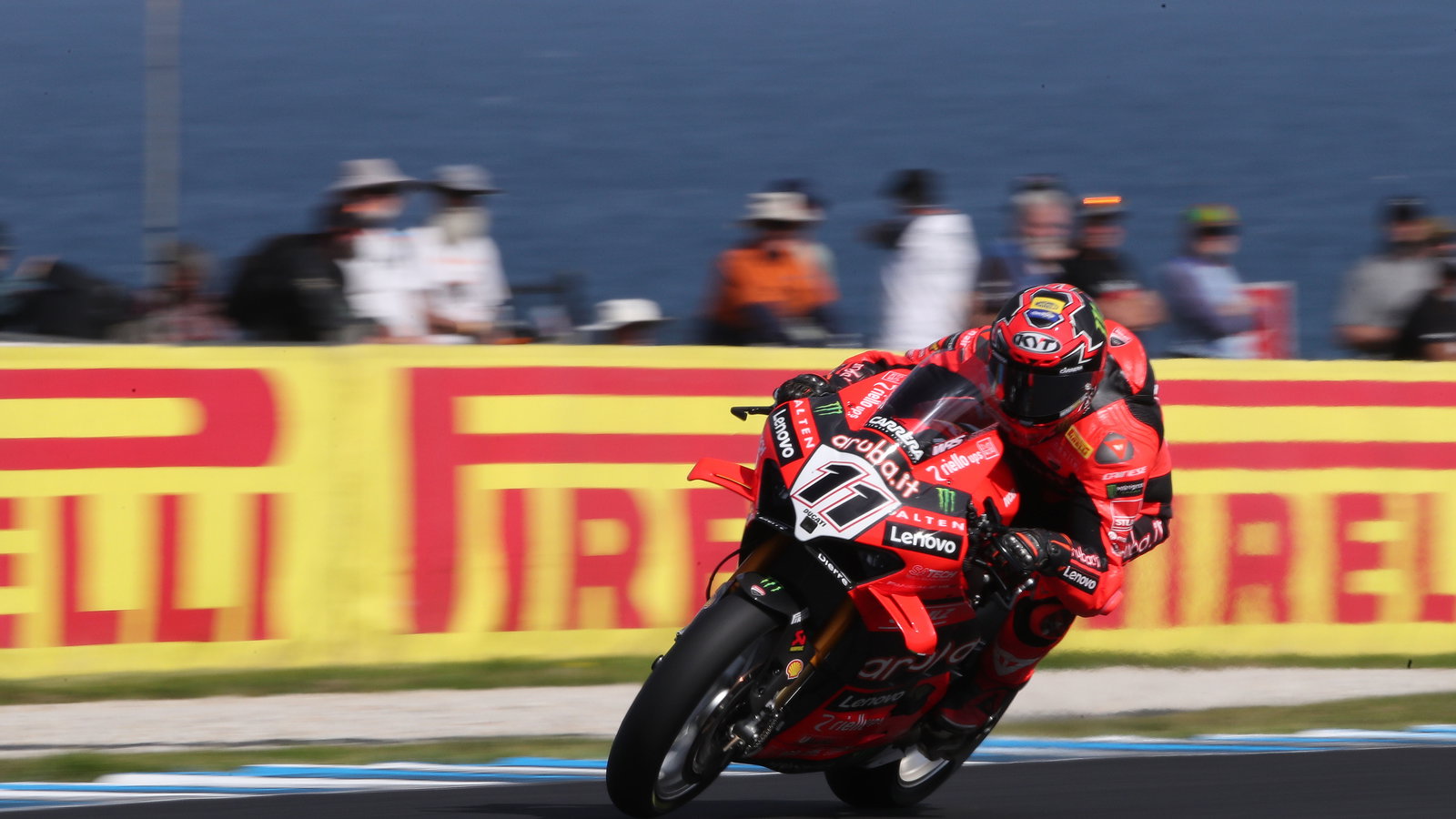 Nicolo Bulega, 2025 Australian WorldSBK. Credit: Gold and Goose.