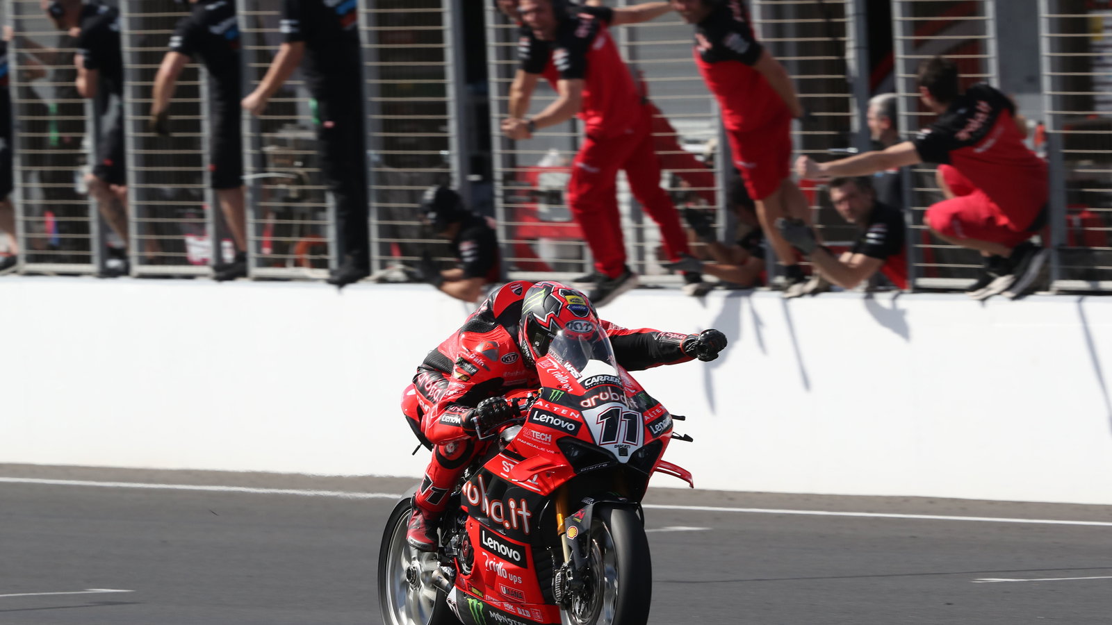 Nicolo Bulega, 2025 Australian WorldSBK. Credit: Gold and Goose.