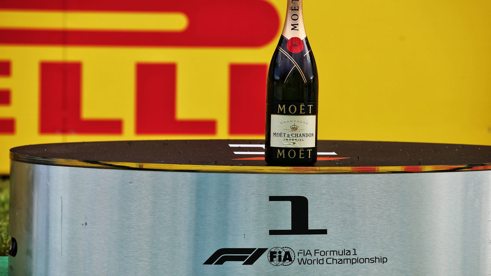 Moet Champagne on the podium in 2020