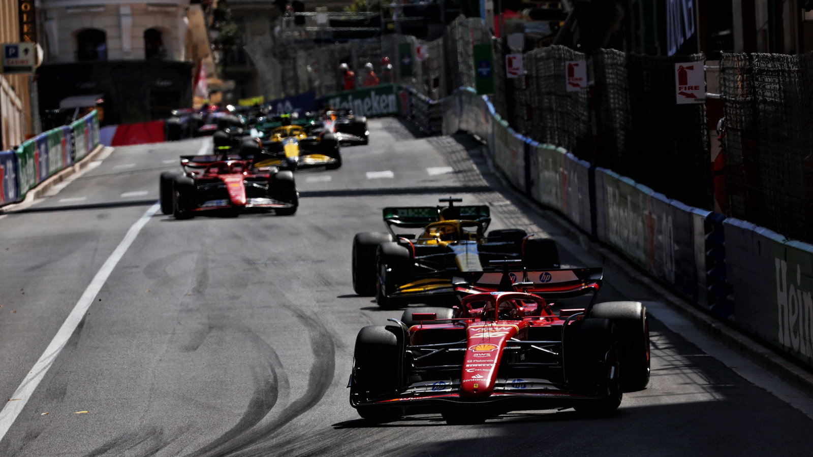 Start of the 2024 Monaco GP 