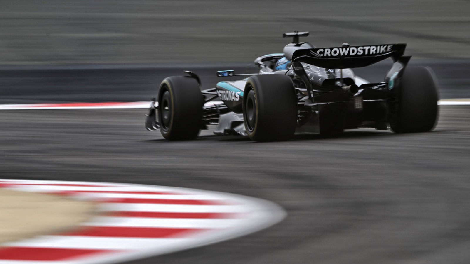 George Russell rounded out testing fastest