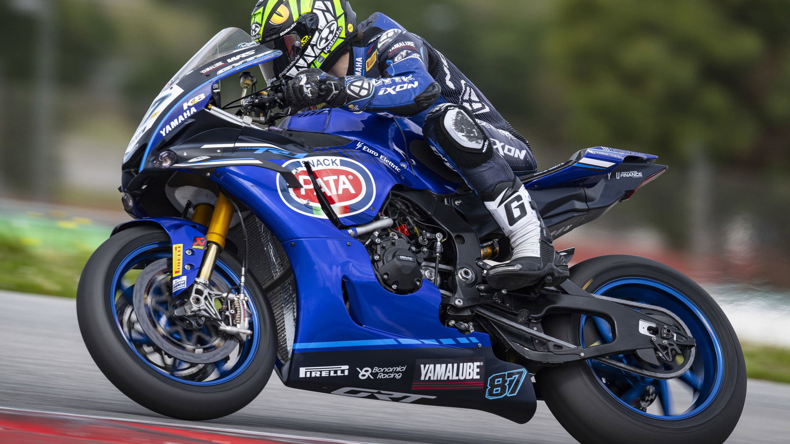 Remy Gardner, 2025 Portimao WorldSBK (March) Test. Credit: Yamaha.