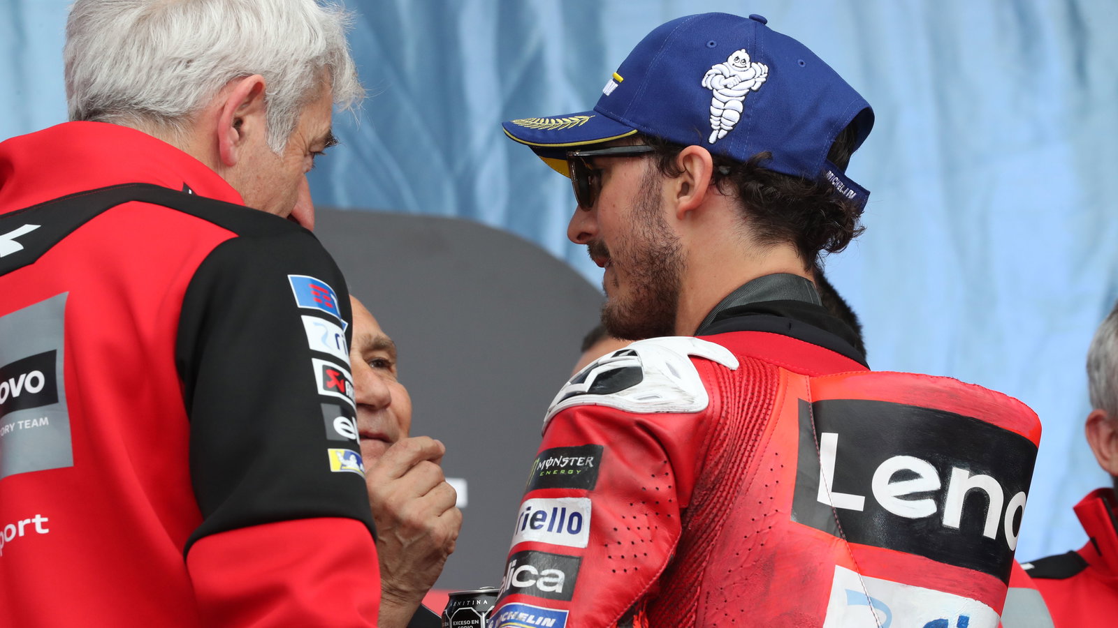 Gigi Dall'Igna, Pecco Bagnaia, 2025 Argentina MotoGP