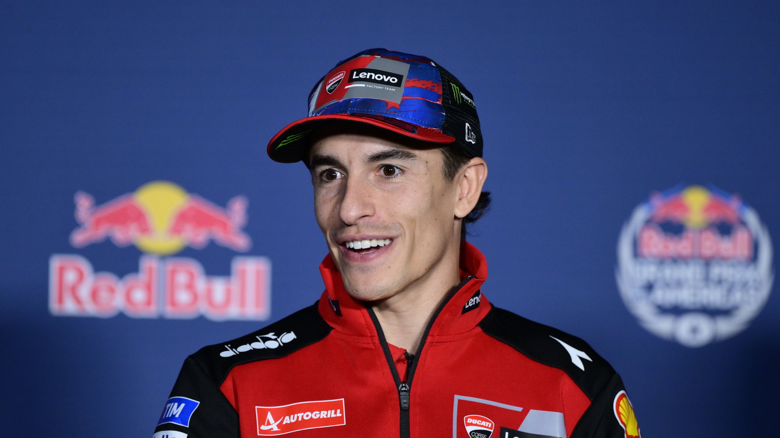 Marc Marquez, 2025 MotoGP Grand Prix of the Americas, press conference. Credit: Gold and Goose.