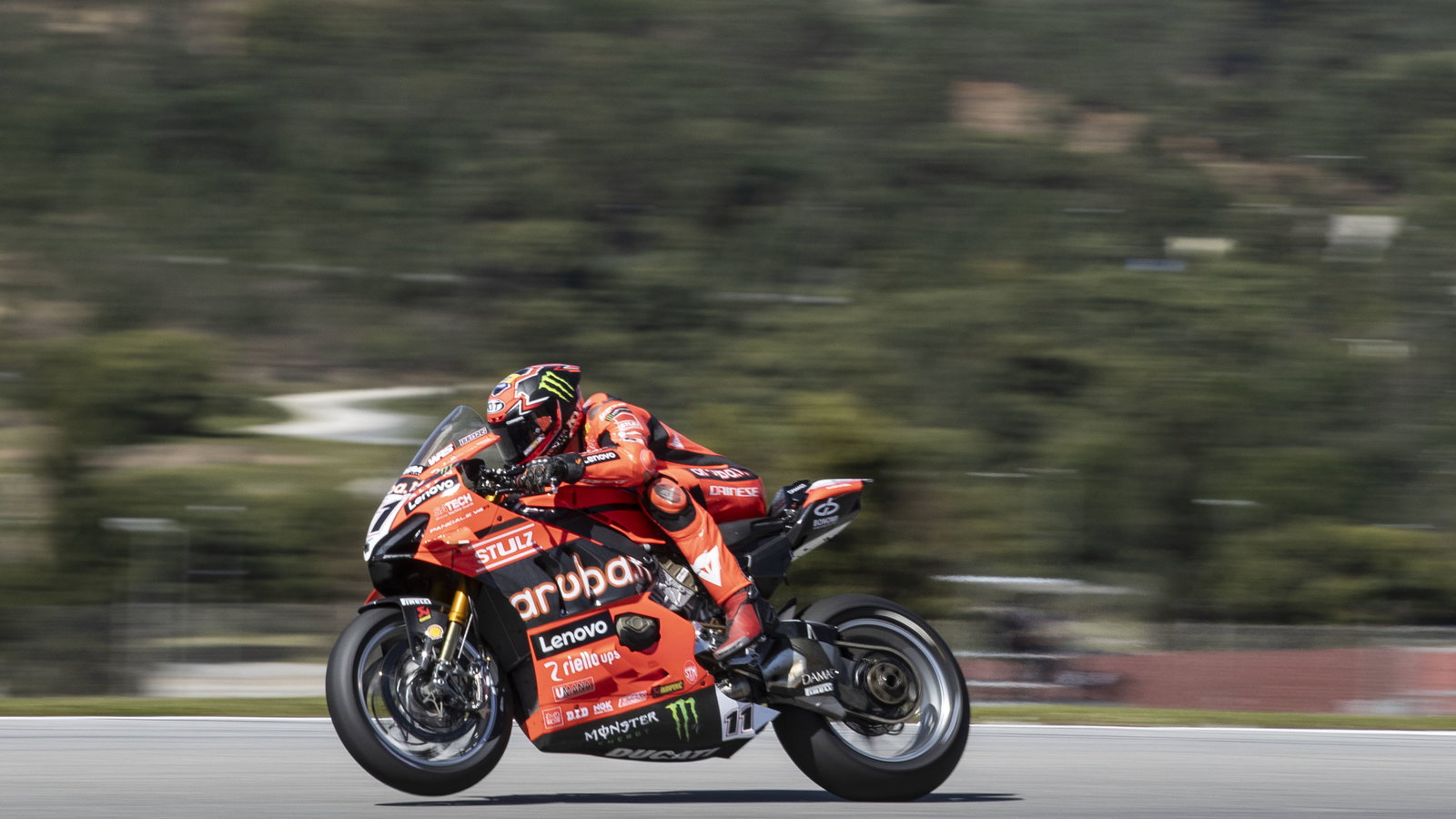 Nicolo Bulega, 2025 Portuguese WorldSBK. Credit: Gold and Goose.