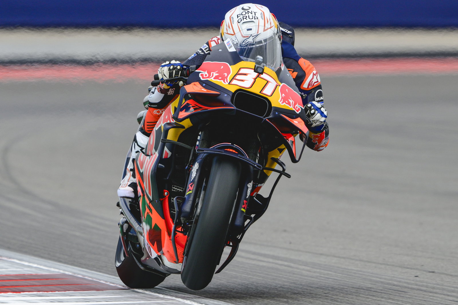 Pedro Acosta, 2025 MotoGP Grand Prix of the Americas. Credit: Gold and Goose.