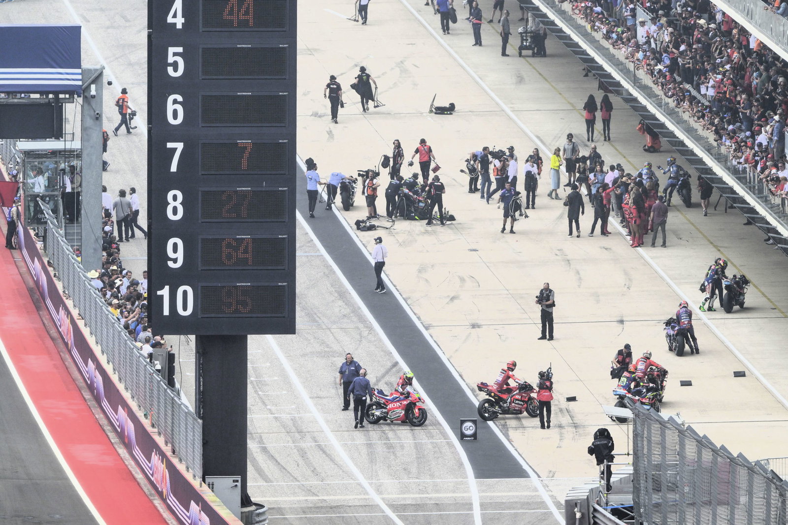 Start delay, 2025 Americas MotoGP at COTA