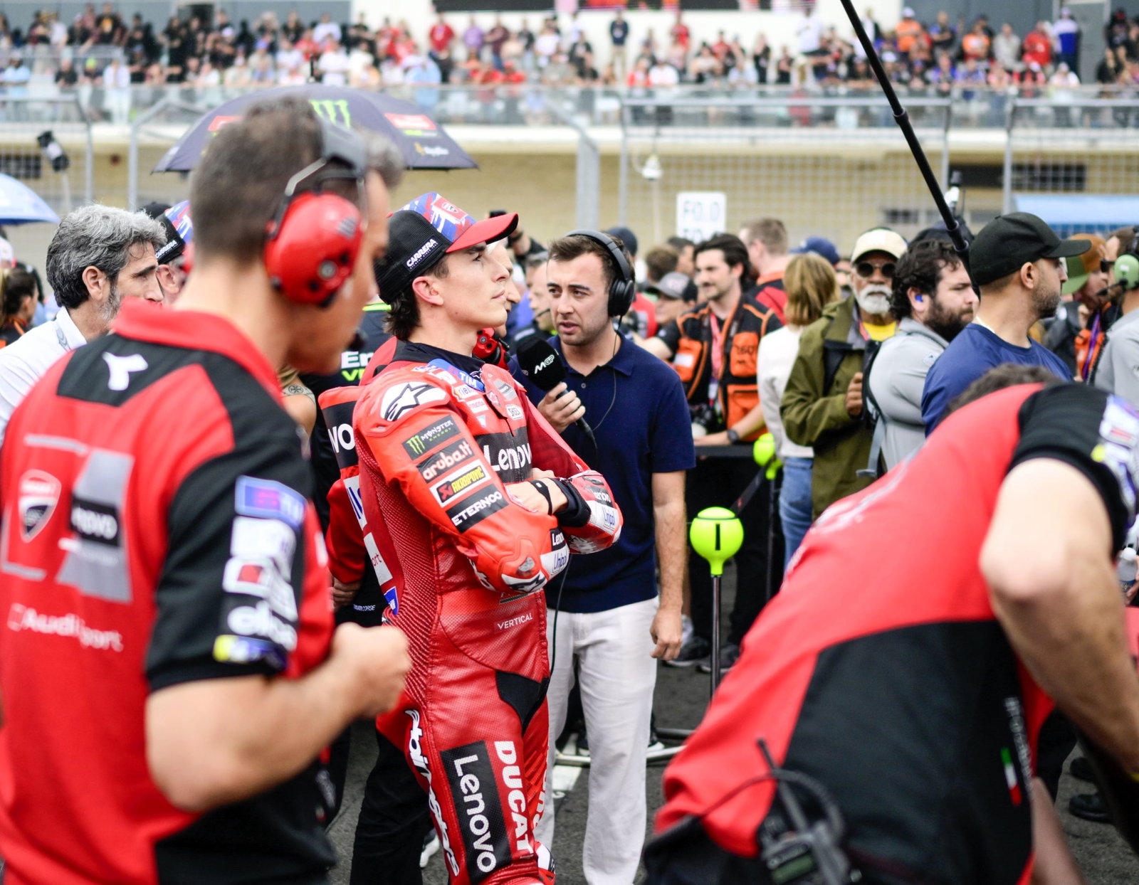 Marc Marquez, 2025 Americas MotoGP grid