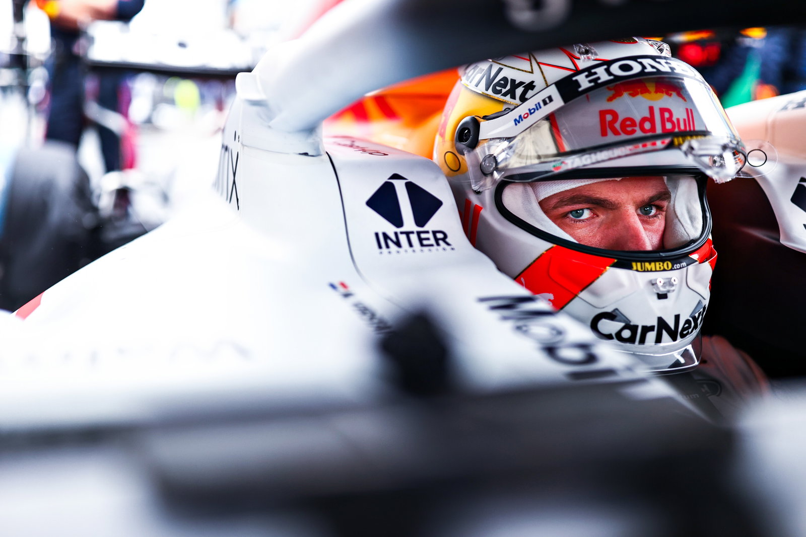 Red Bull raced in an all-white Honda livery in Turkey 2021
