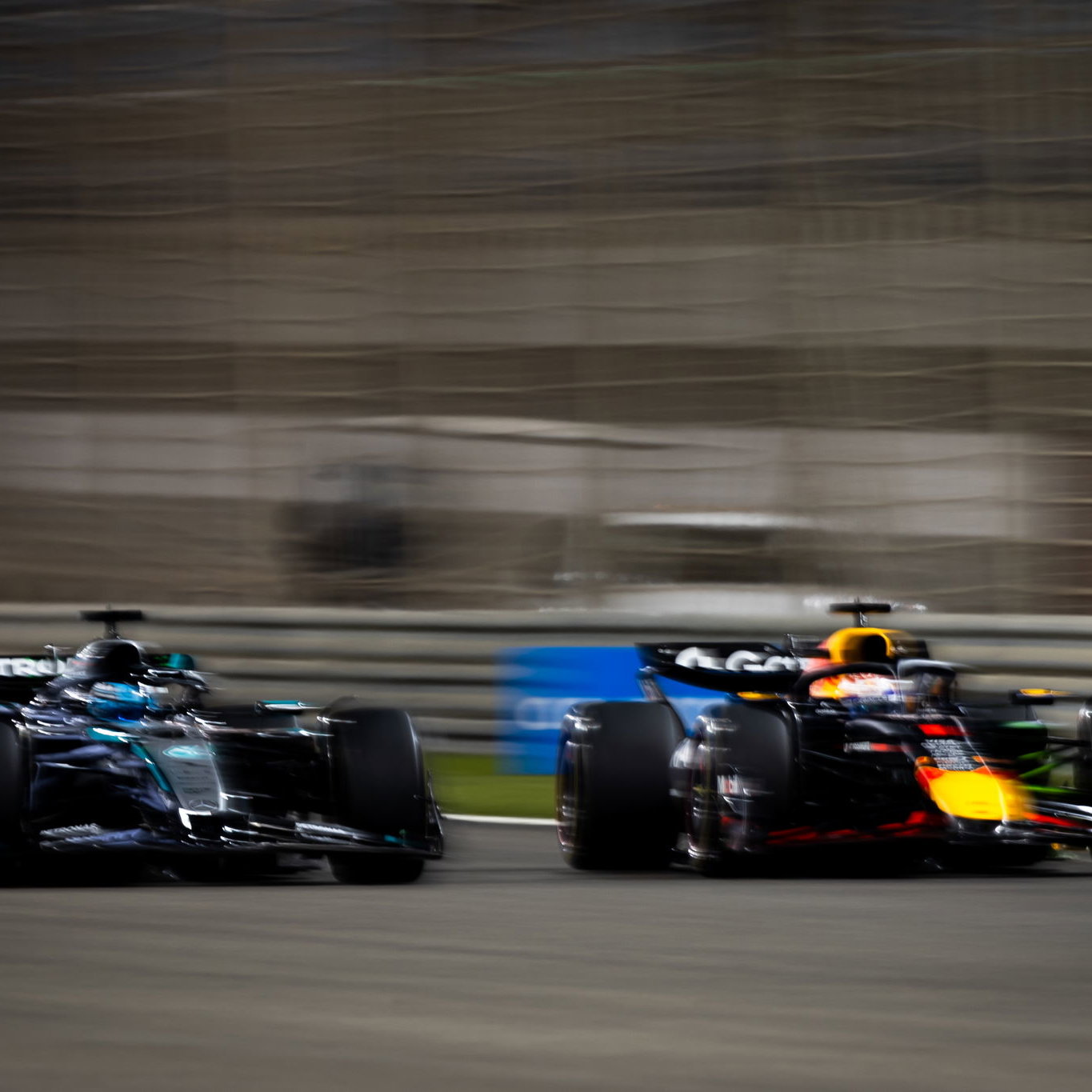 Kimi Antonelli and Max Verstappen