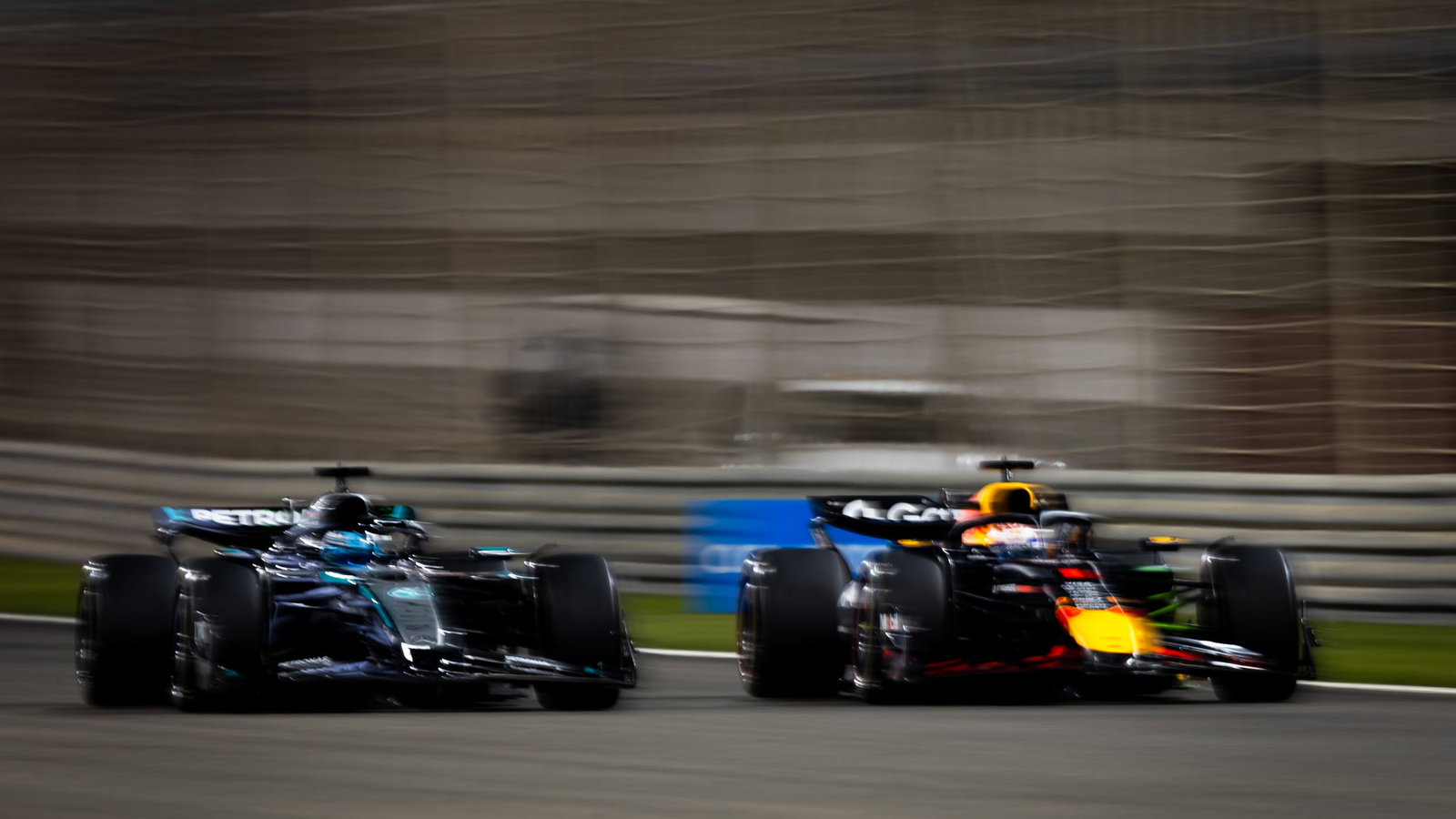 Kimi Antonelli and Max Verstappen