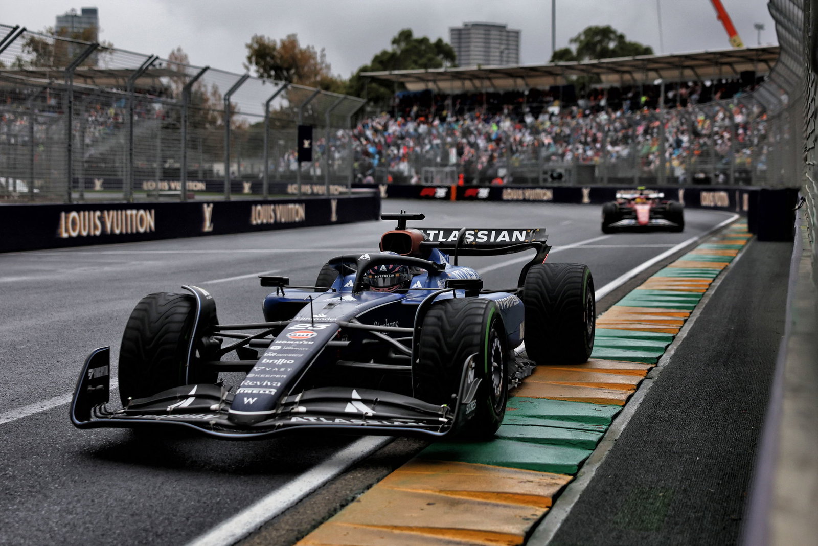 Alex Albon took a brilliant fourth place for Williams