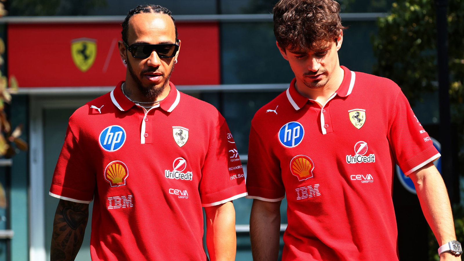 Lewis Hamilton, Charles Leclerc