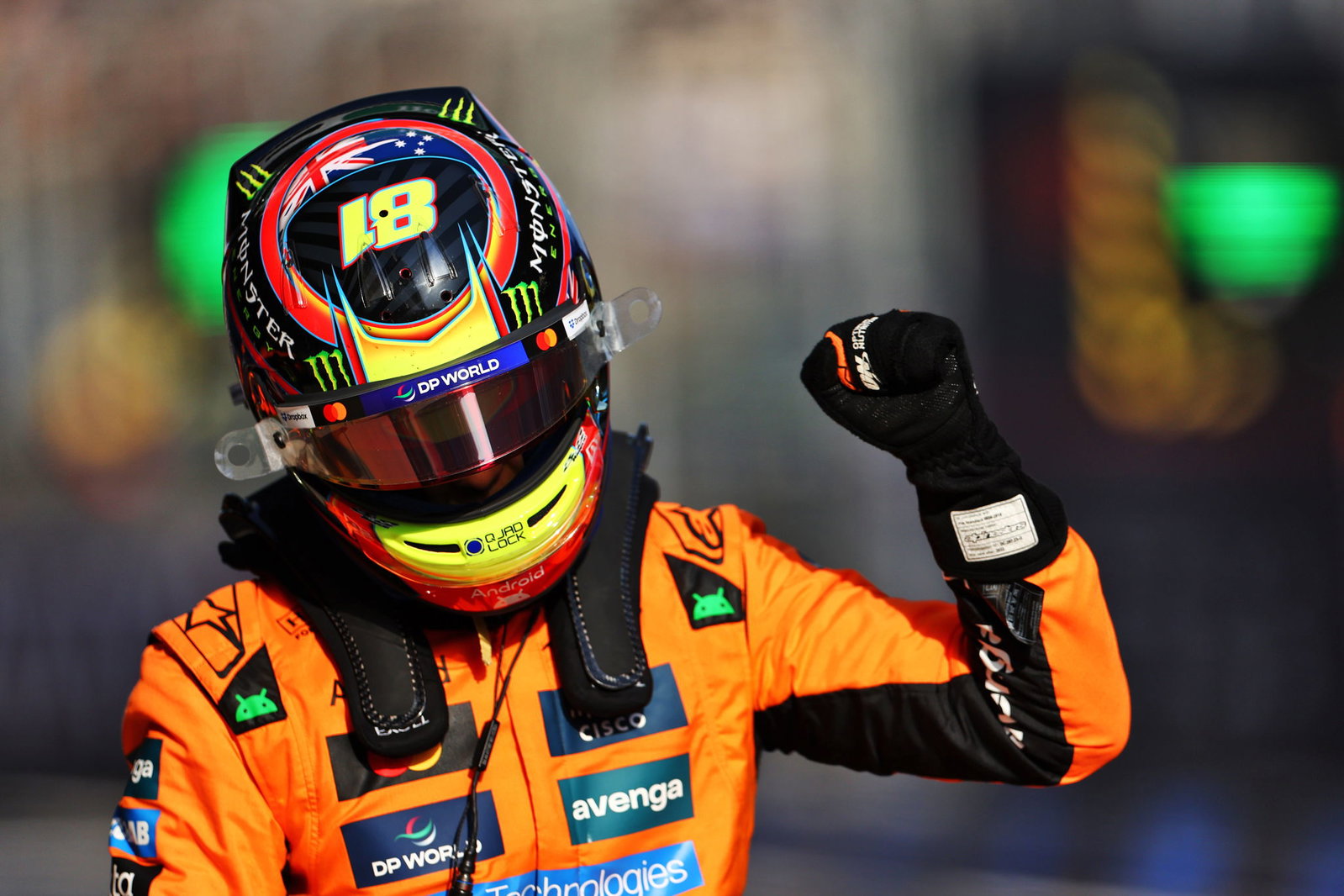 Oscar Piastri claimed his first F1 pole