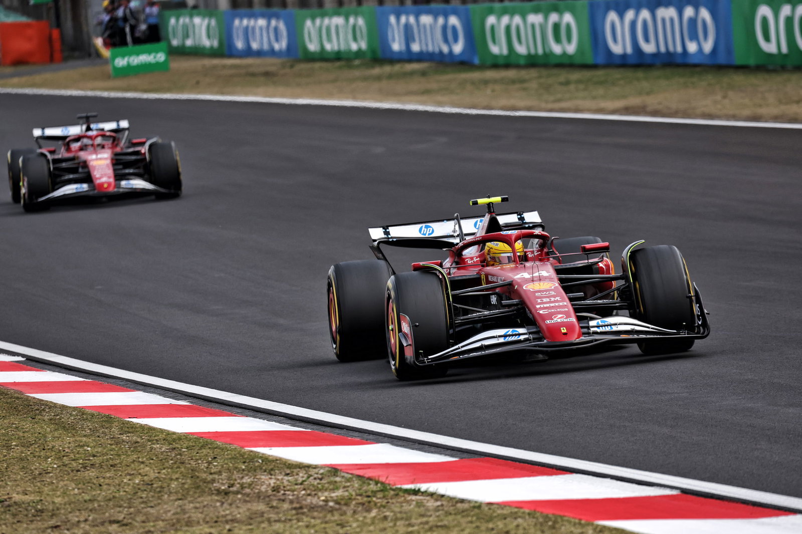 It was a horror day for Ferrari after a double DSQ