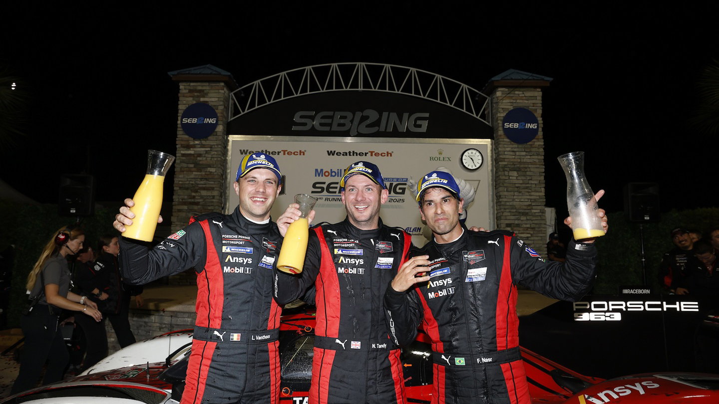 Nick Tandy, Felipe Nasr, Laurens Vanthoor