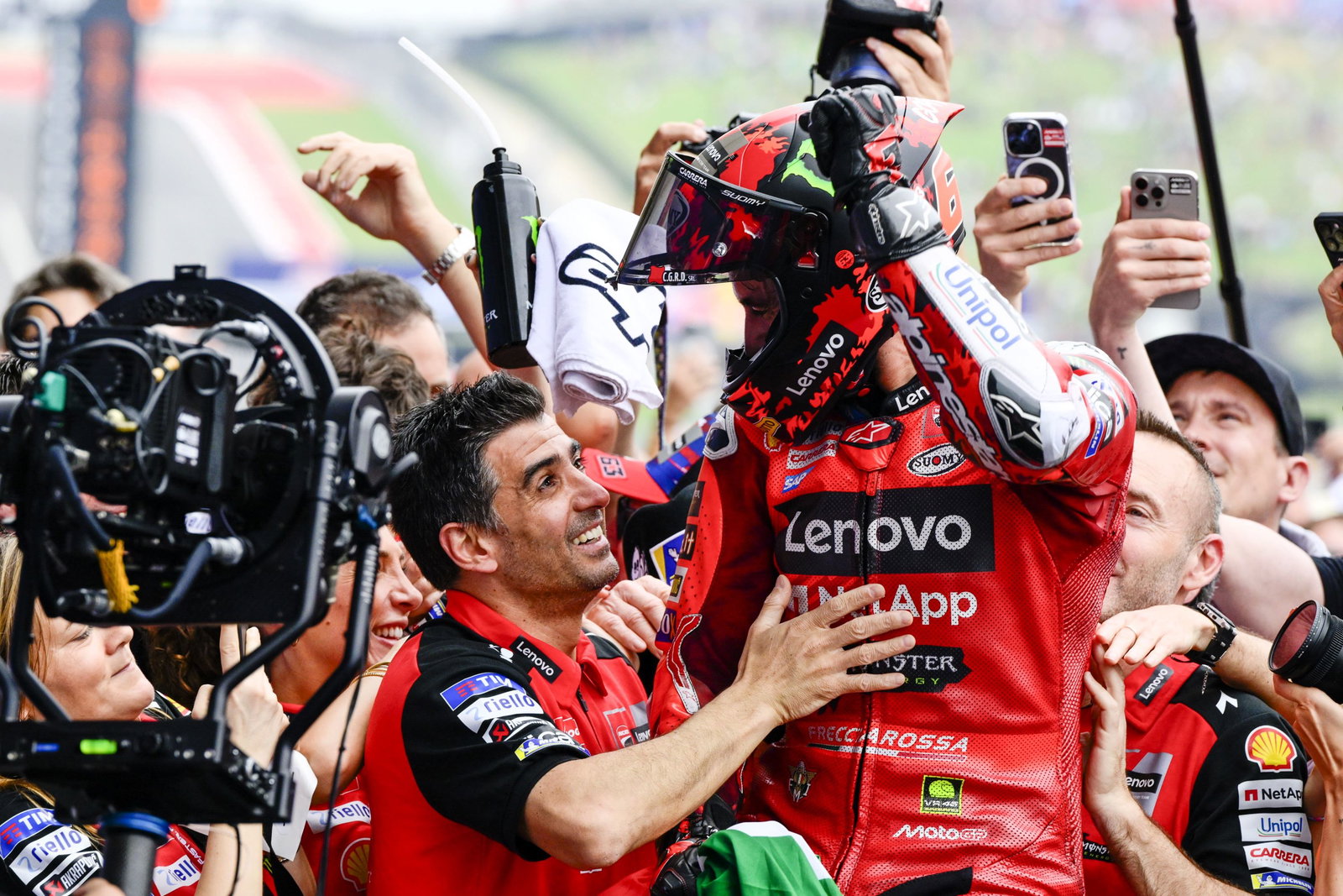 Francesco Bagnaia, 2025 Americas MotoGP at COTA