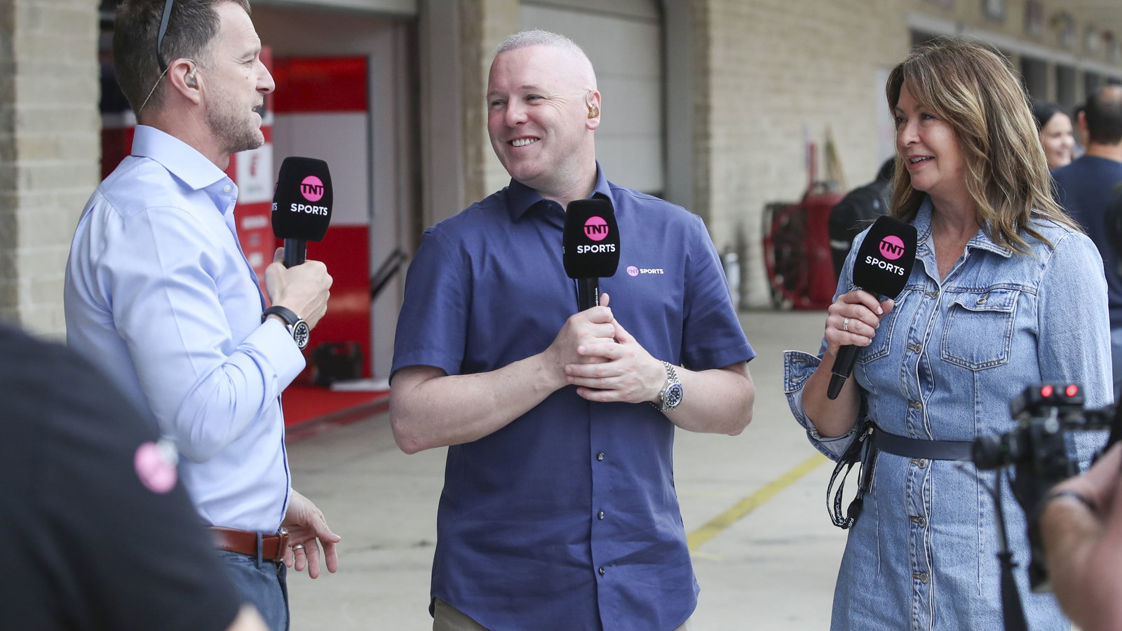 Michael Laverty (centre), TNT MotoGP 2025