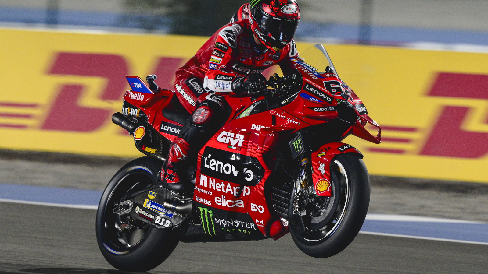 Pecco Bagnaia, Ducati Corse, 2025 Qatar MotoGP