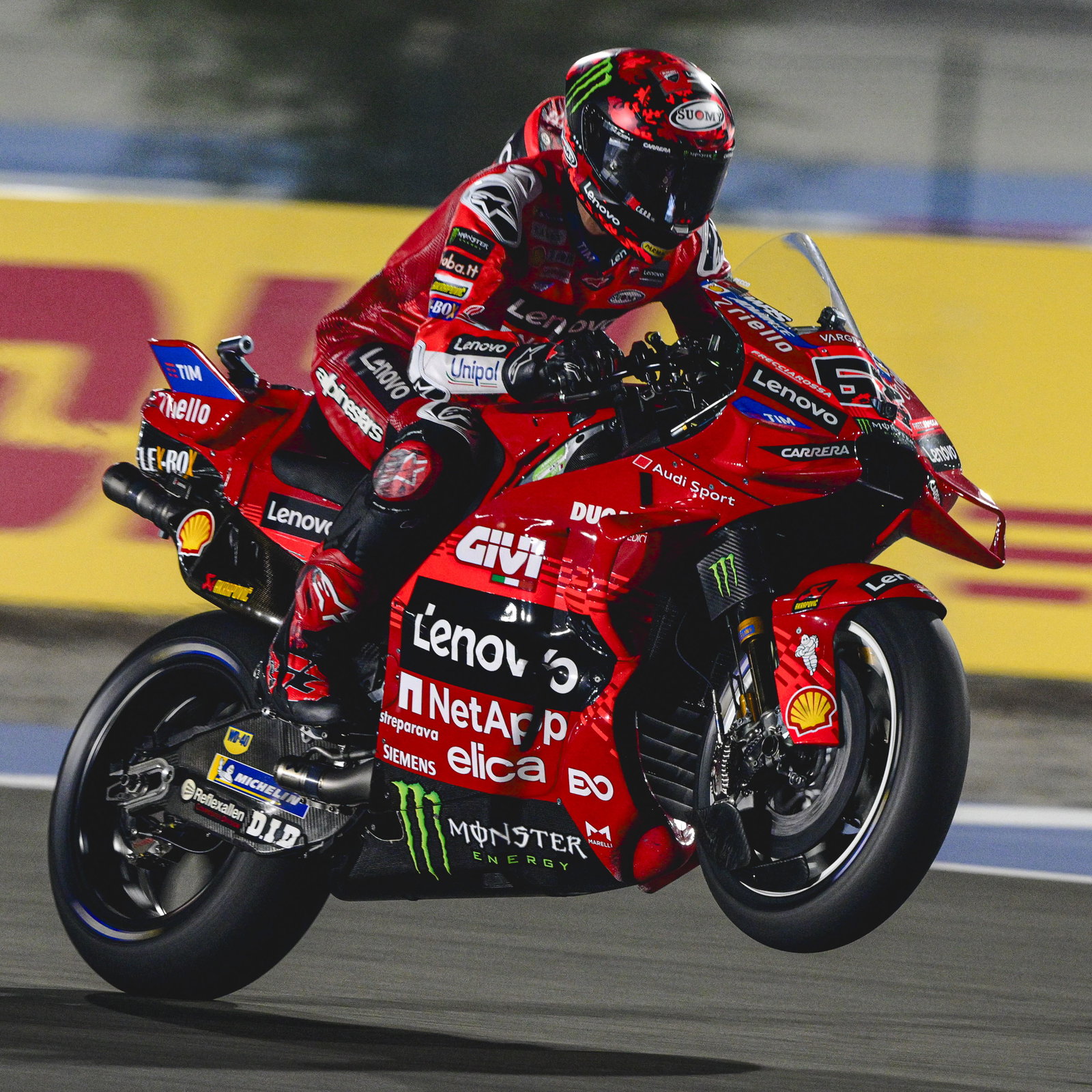 Pecco Bagnaia, Ducati Corse, 2025 Qatar MotoGP