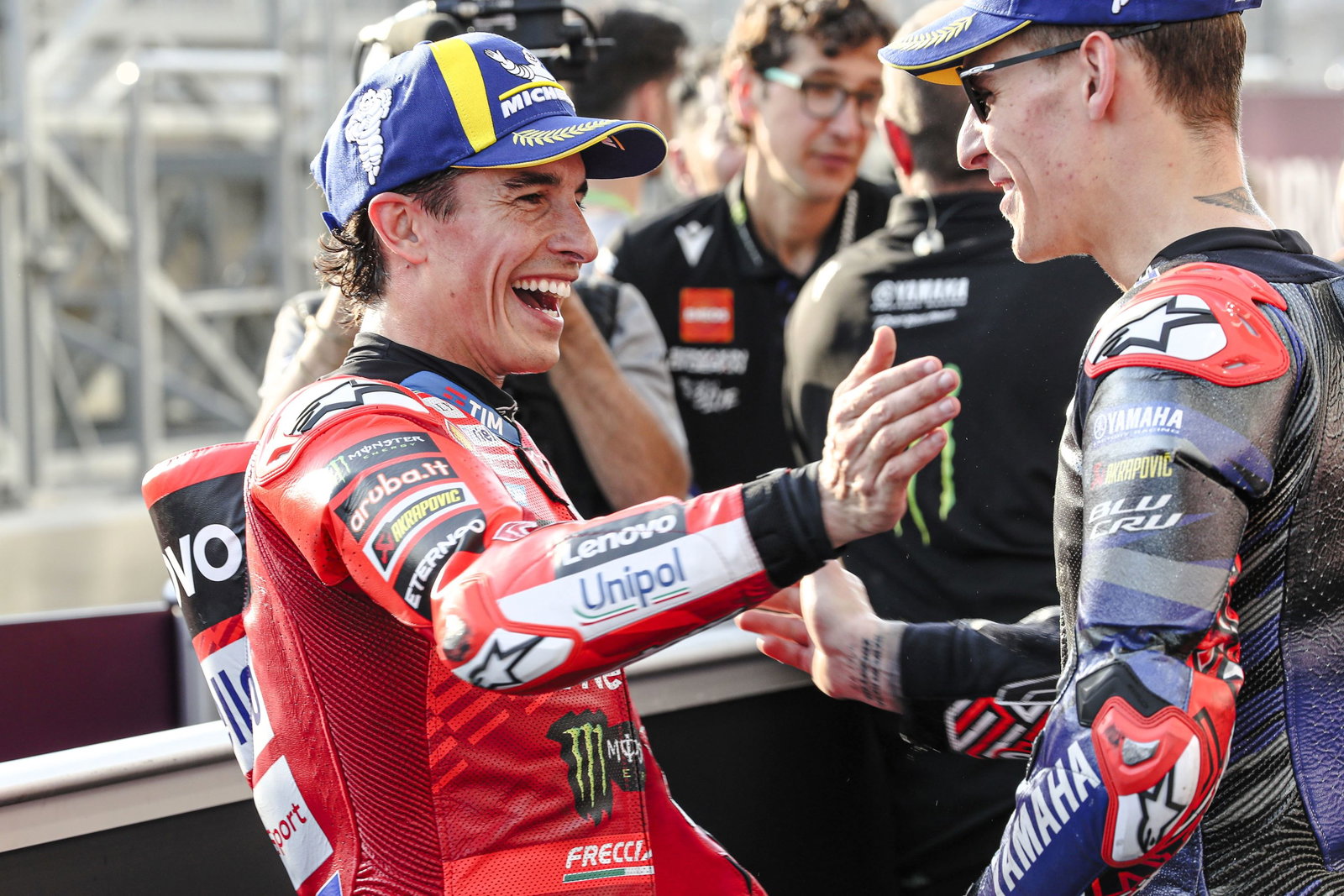 Marc Marquez, Fabio Quartararo, 2025 Qatar MotoGP