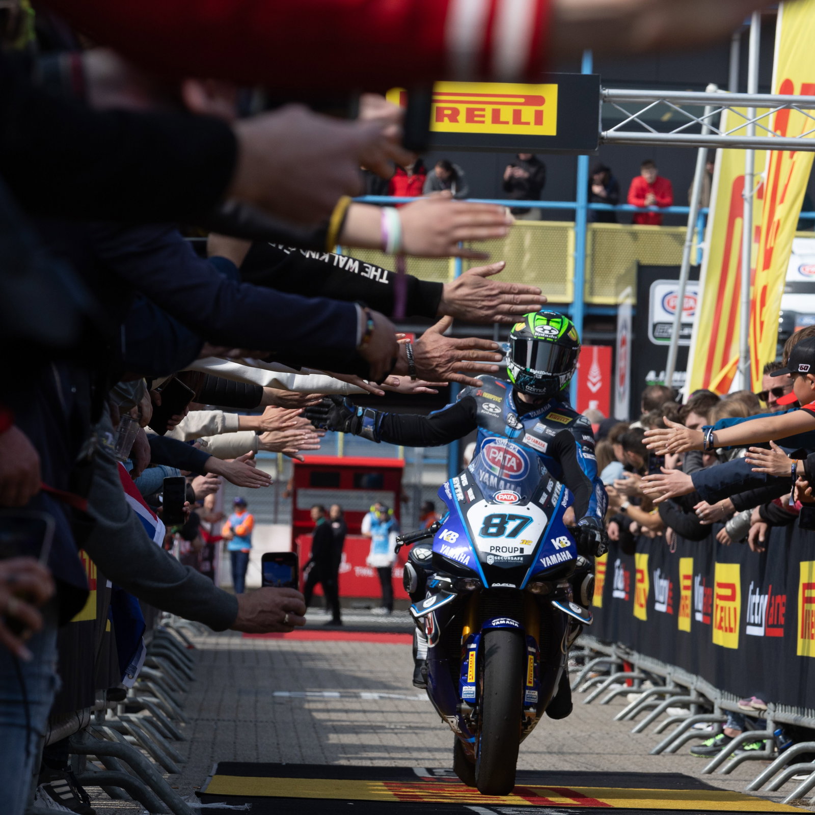 Remy Gardner, 2025 Dutch WorldSBK. Credit: Gold and Goose.