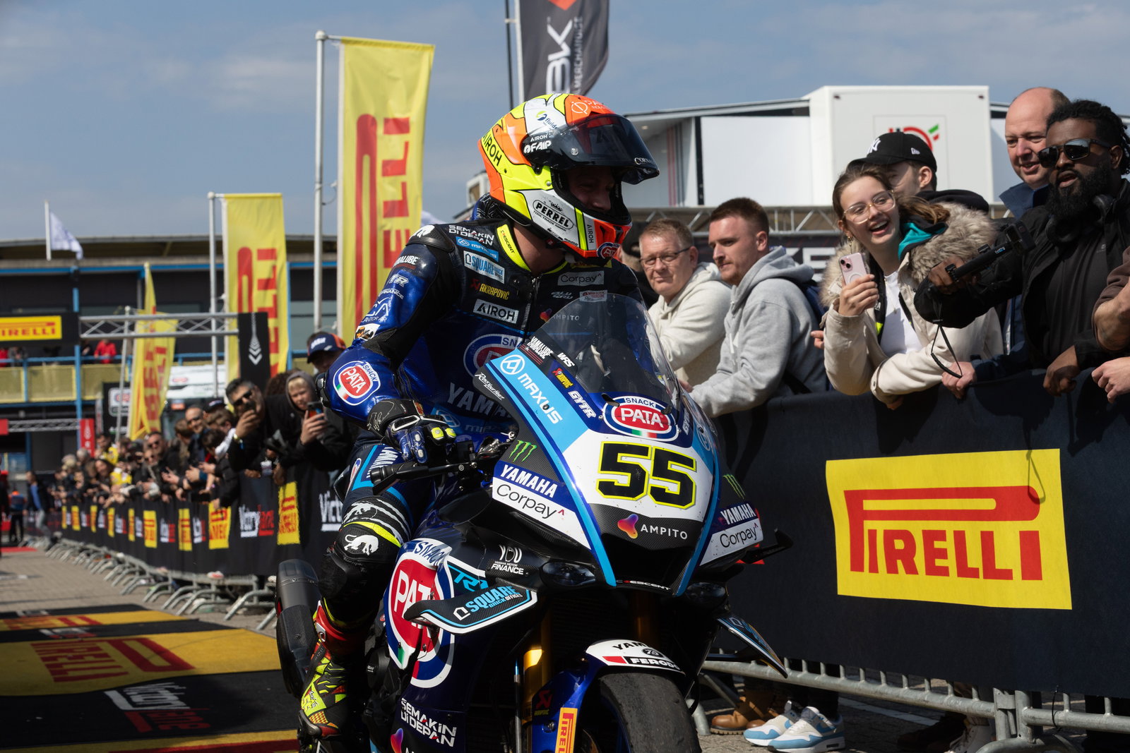 Andrea Locatelli, 2025 Dutch WorldSBK. Credit: Gold and Goose.
