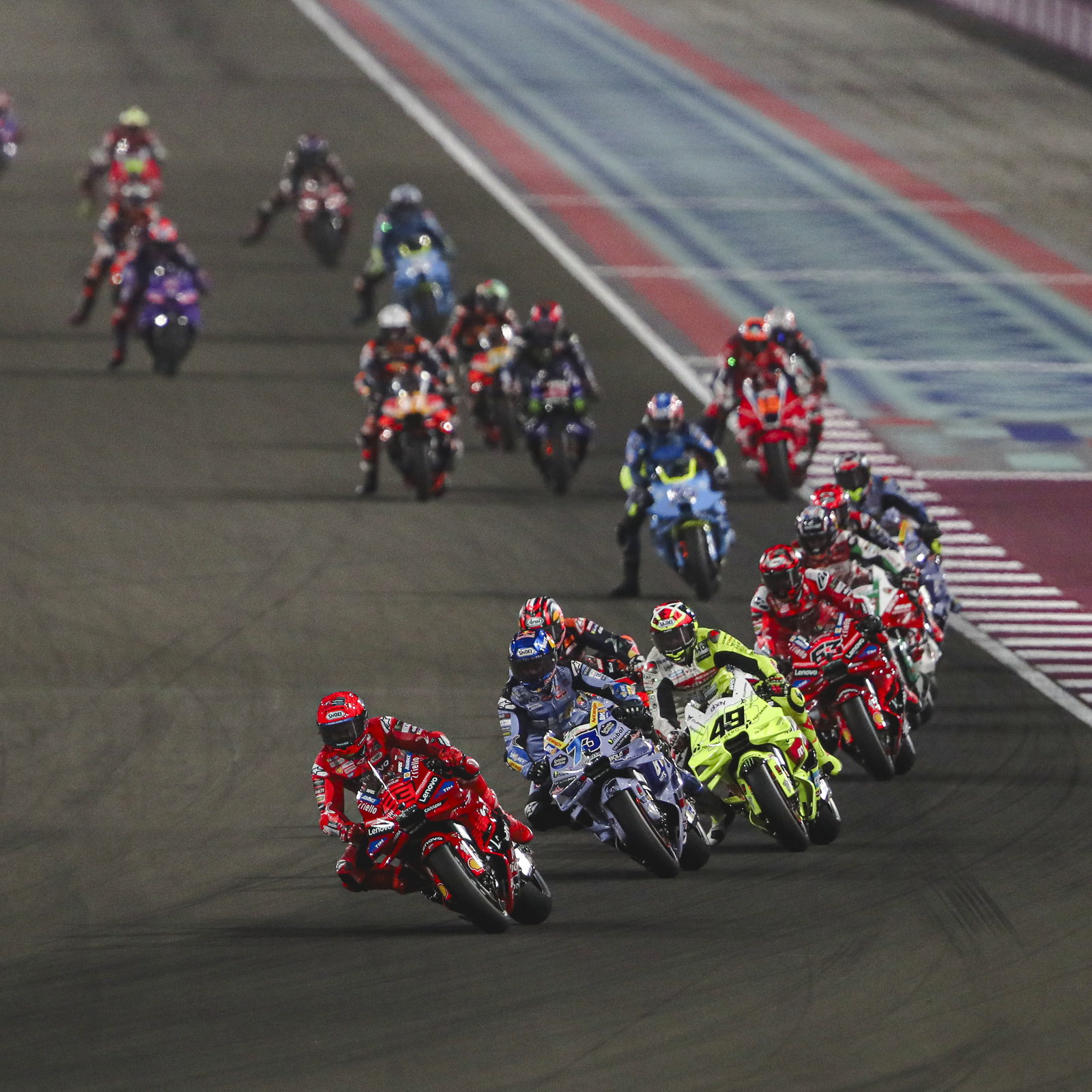 Marc Marquez, Ducati Corse, 2025 Qatar MotoGP