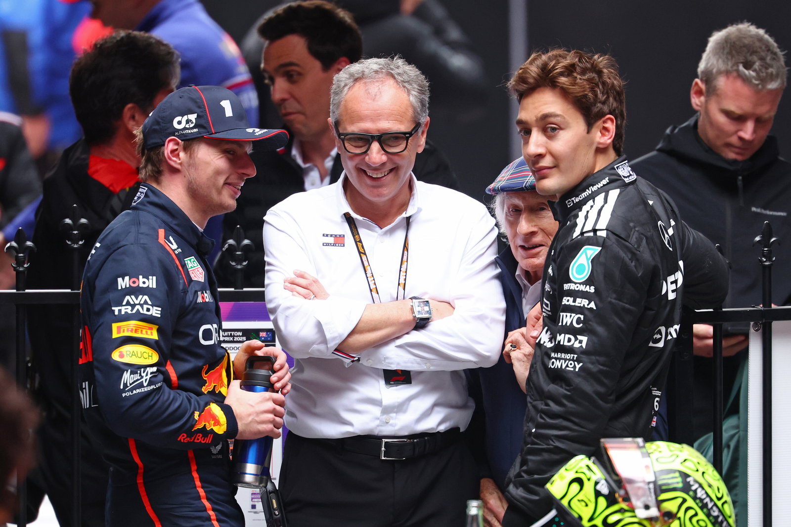 Max Verstappen continues to be linked to Mercedes