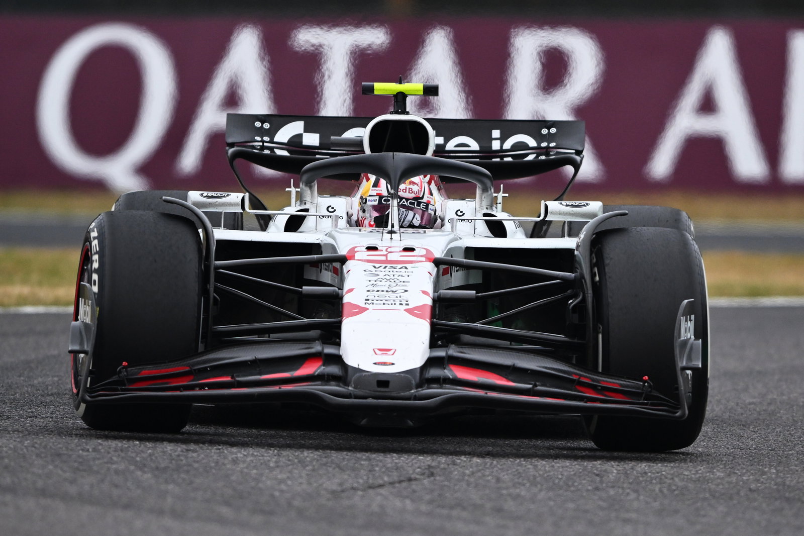 It wasn't a memorable Red Bull debut for Tsunoda