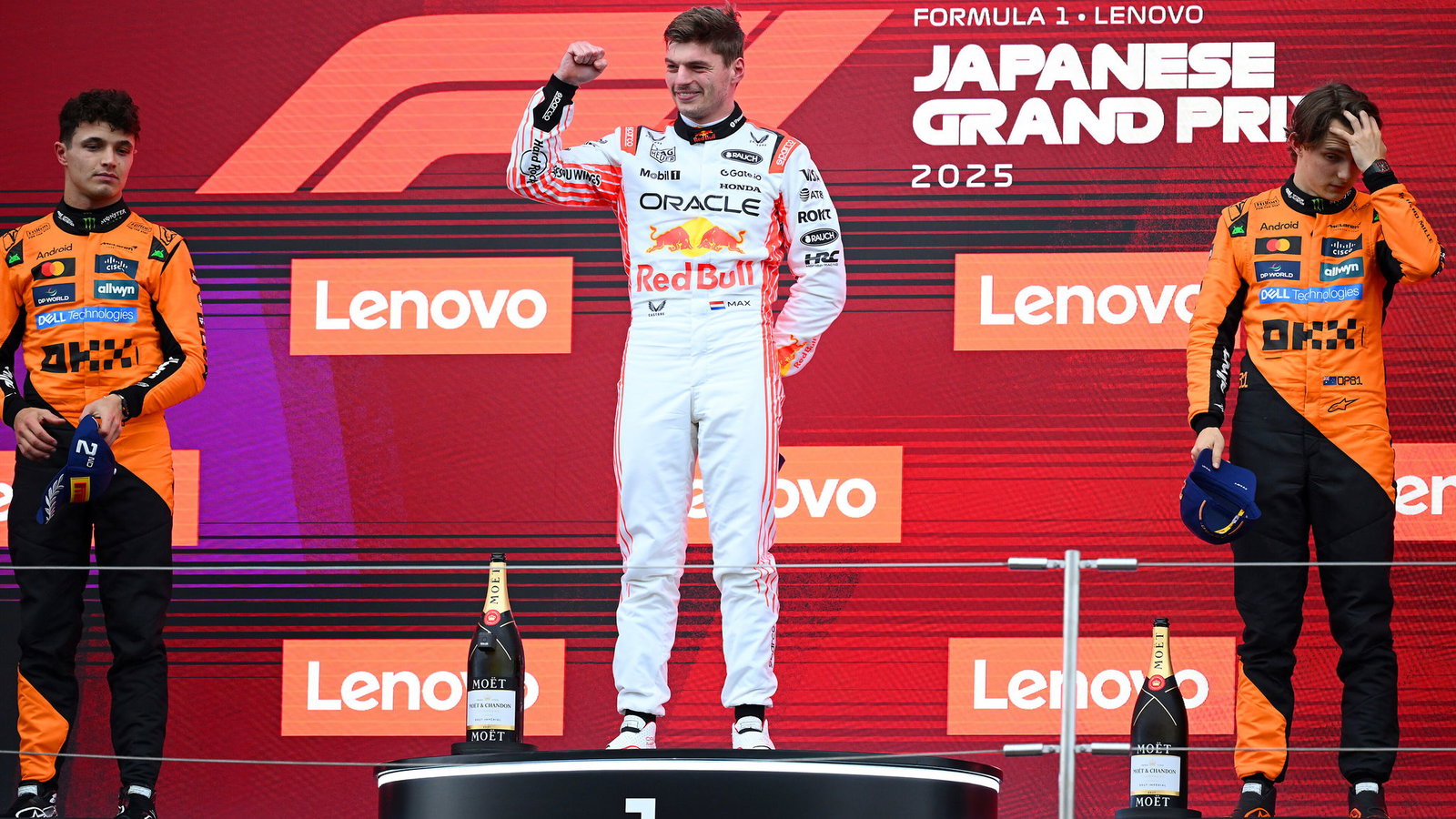 Max Verstappen is in the hunt for a fifth straight world title