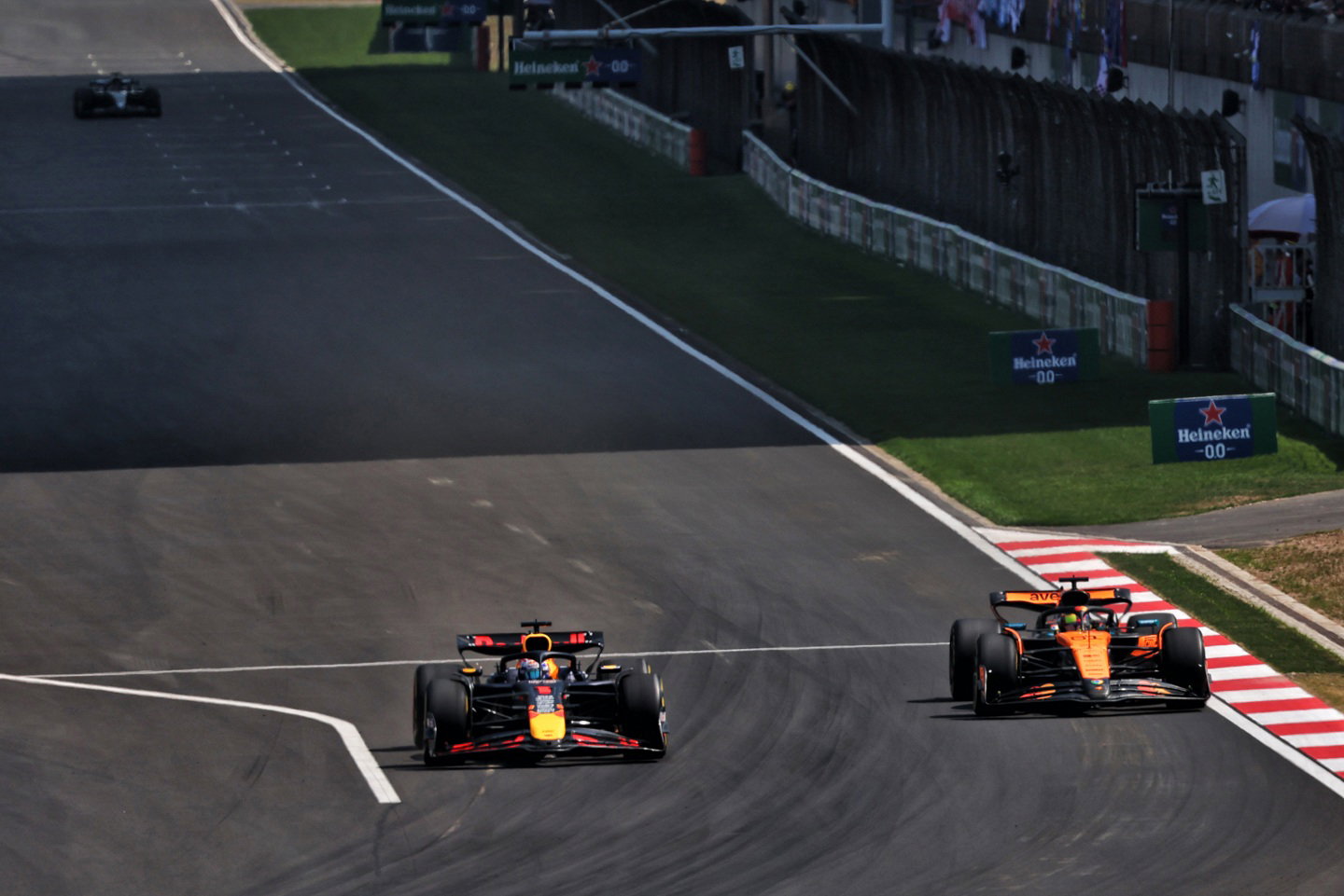 Oscar Piastri and Max Verstappen