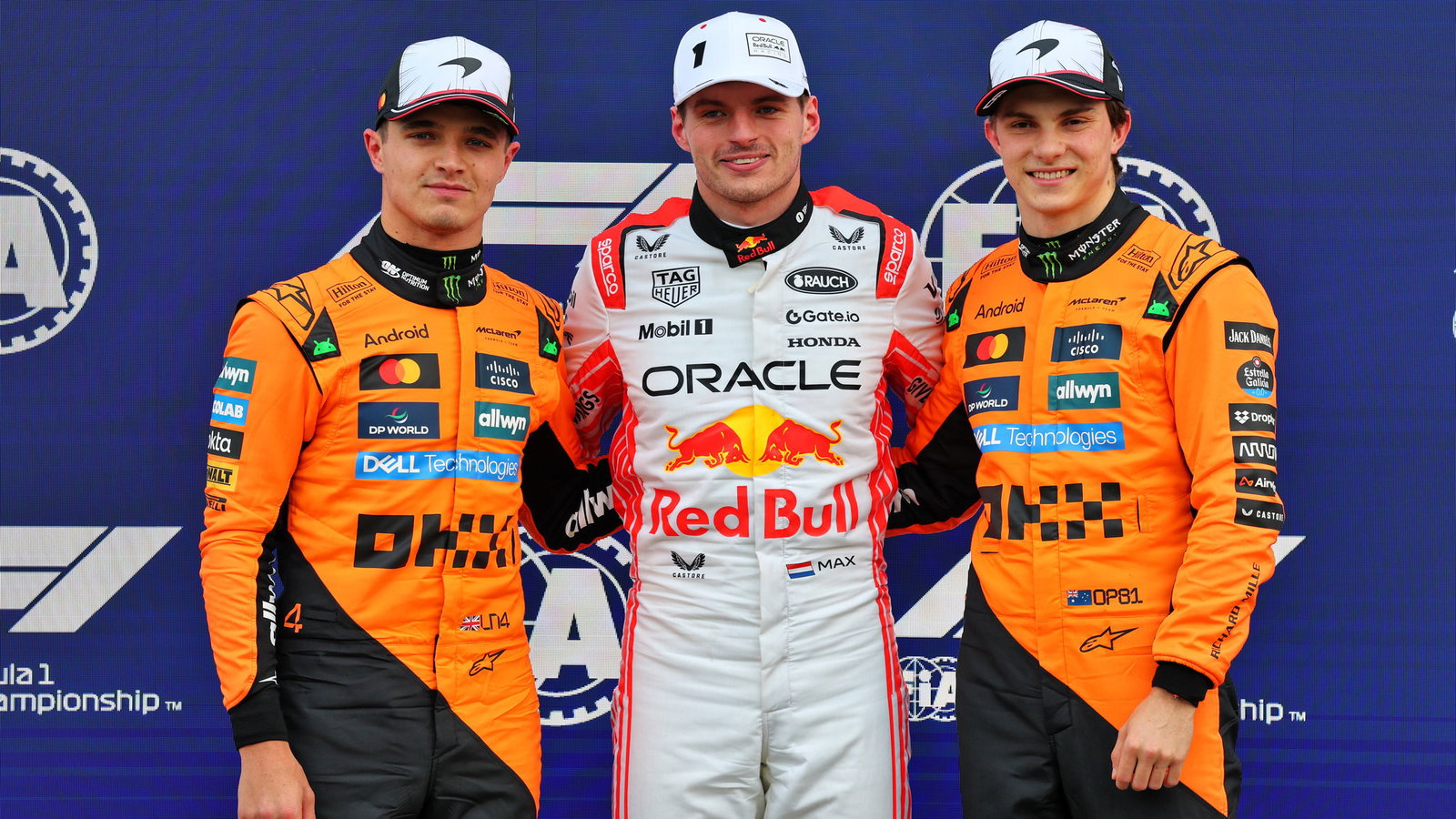 The top three in Japanese Grand Prix qualifying