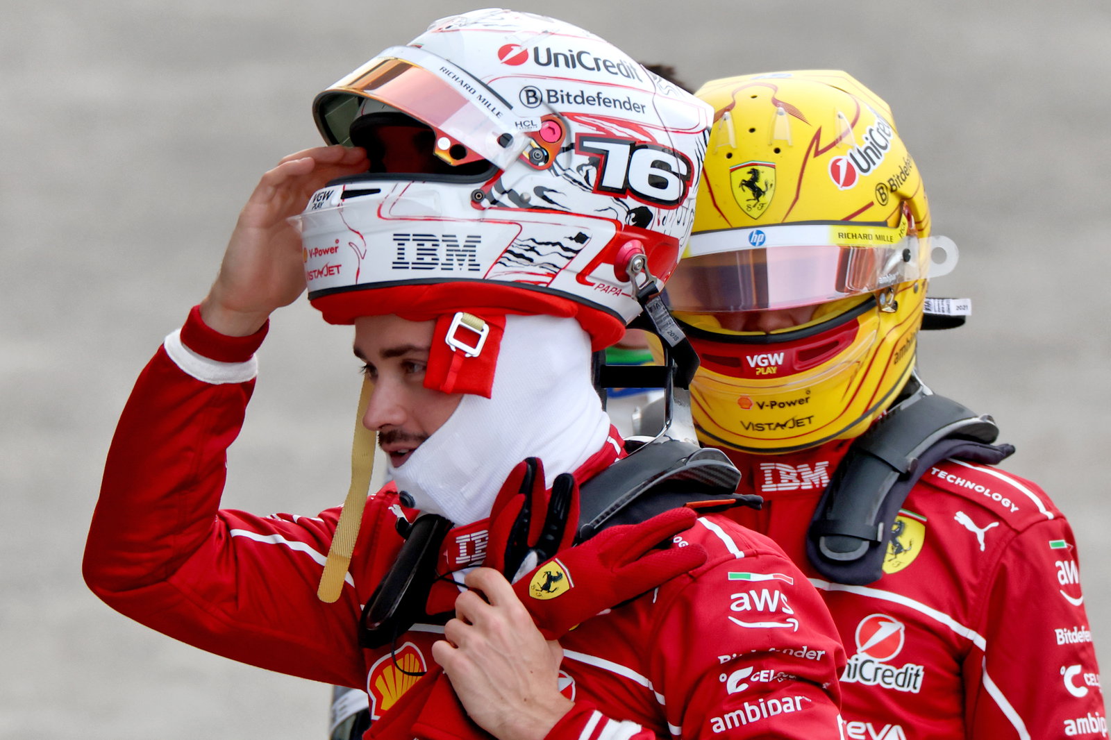 Hamilton, Leclerc