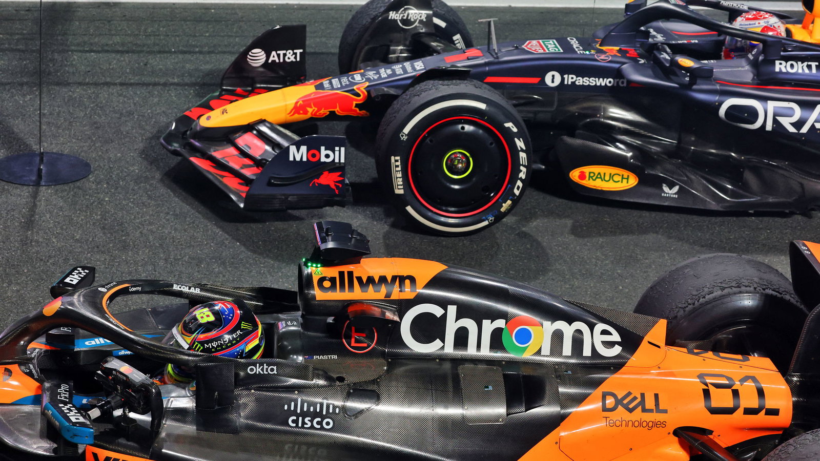 Piastri, Verstappen