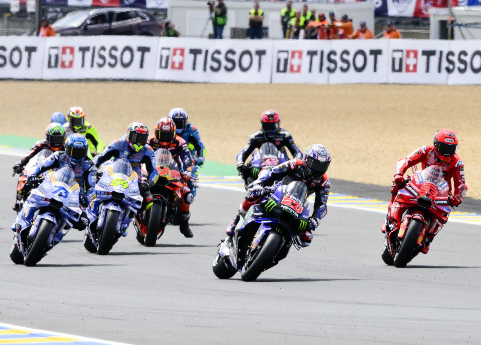 Start, 2025 French MotoGP Sprint race