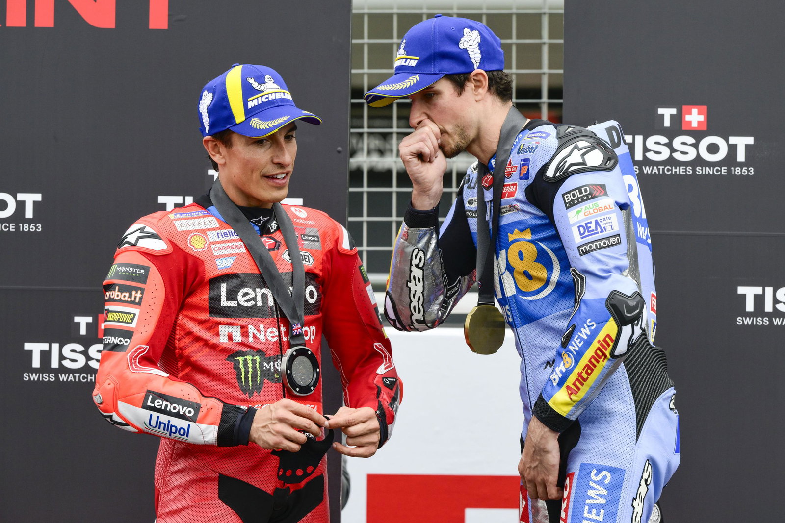Marc Marquez, Alex Marquez, 2025 British MotoGP Sprint