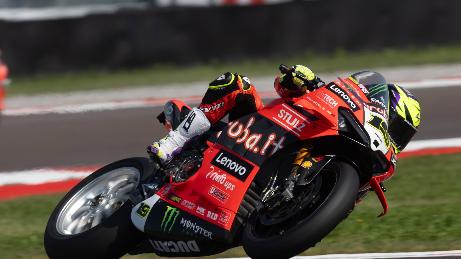 Alvaro Bautista, 2025 Italian WorldSBK. Credit: Gold and Goose.