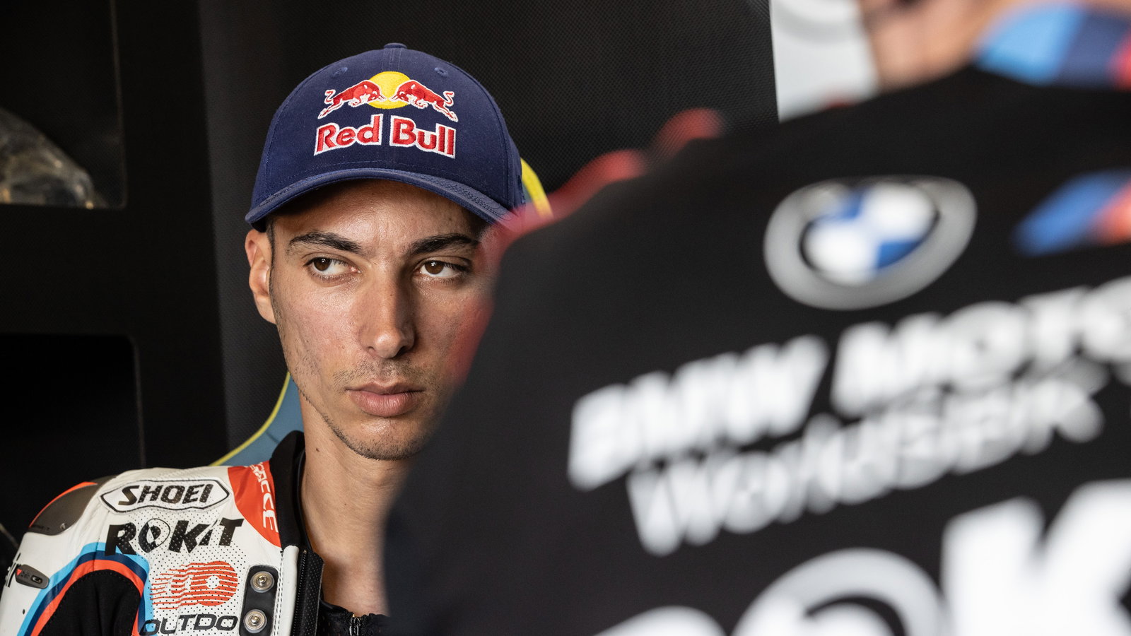 Toprak Razgatlioglu, 2025 Italian WorldSBK, pit box. Credit: Gold and Goose.