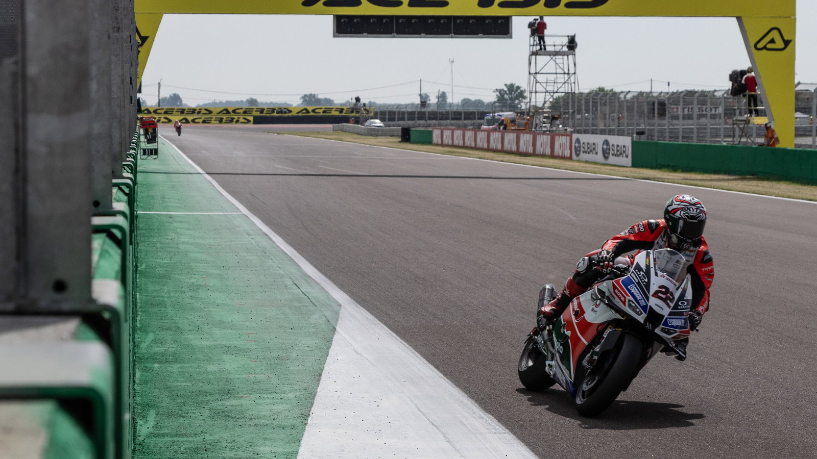 Alex Lowes, 2025 Italian WorldSBK. Credit: Gold and Goose.