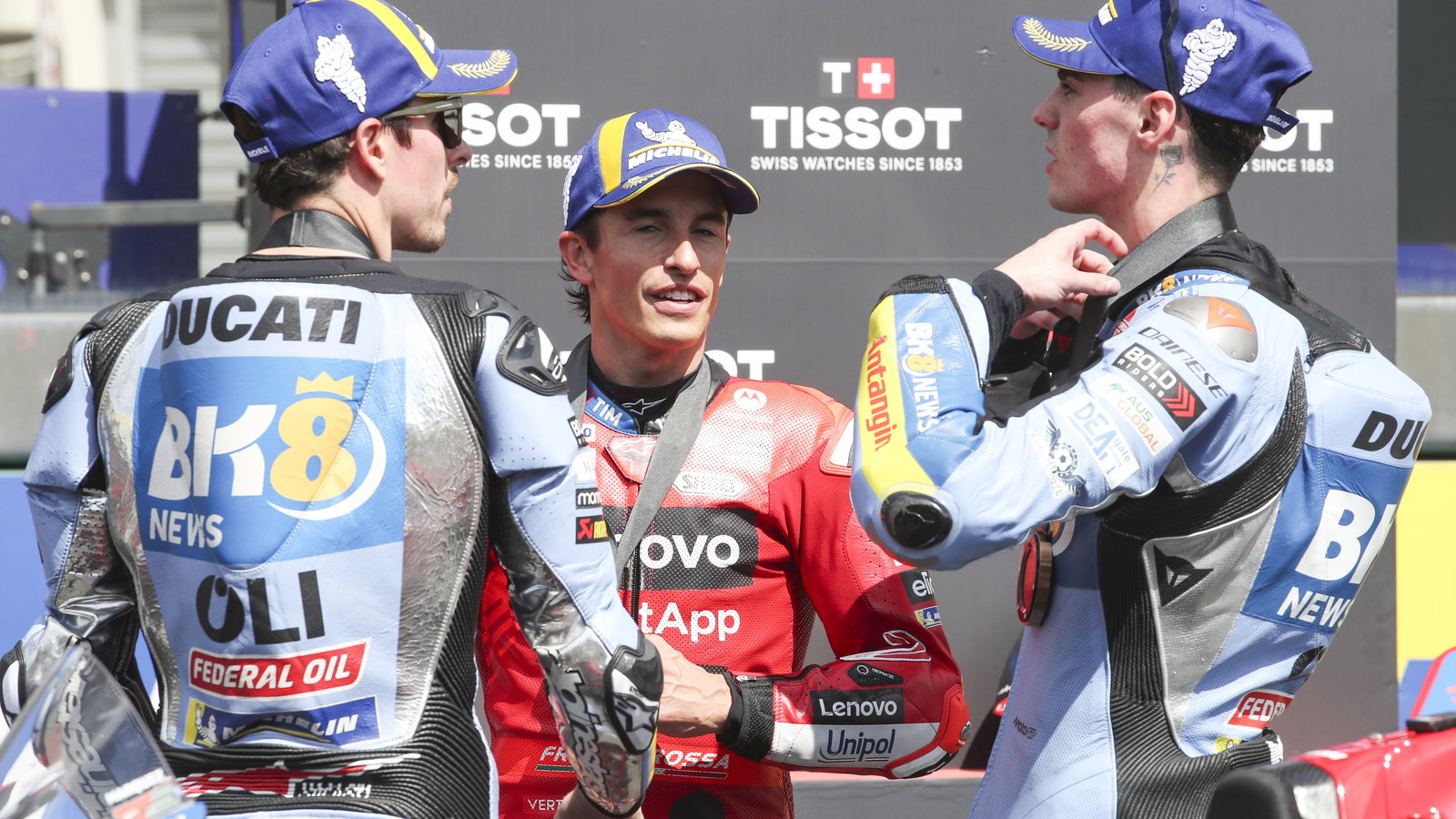 Alex Marquez, Marc Marquez, Fermin Aldeguer